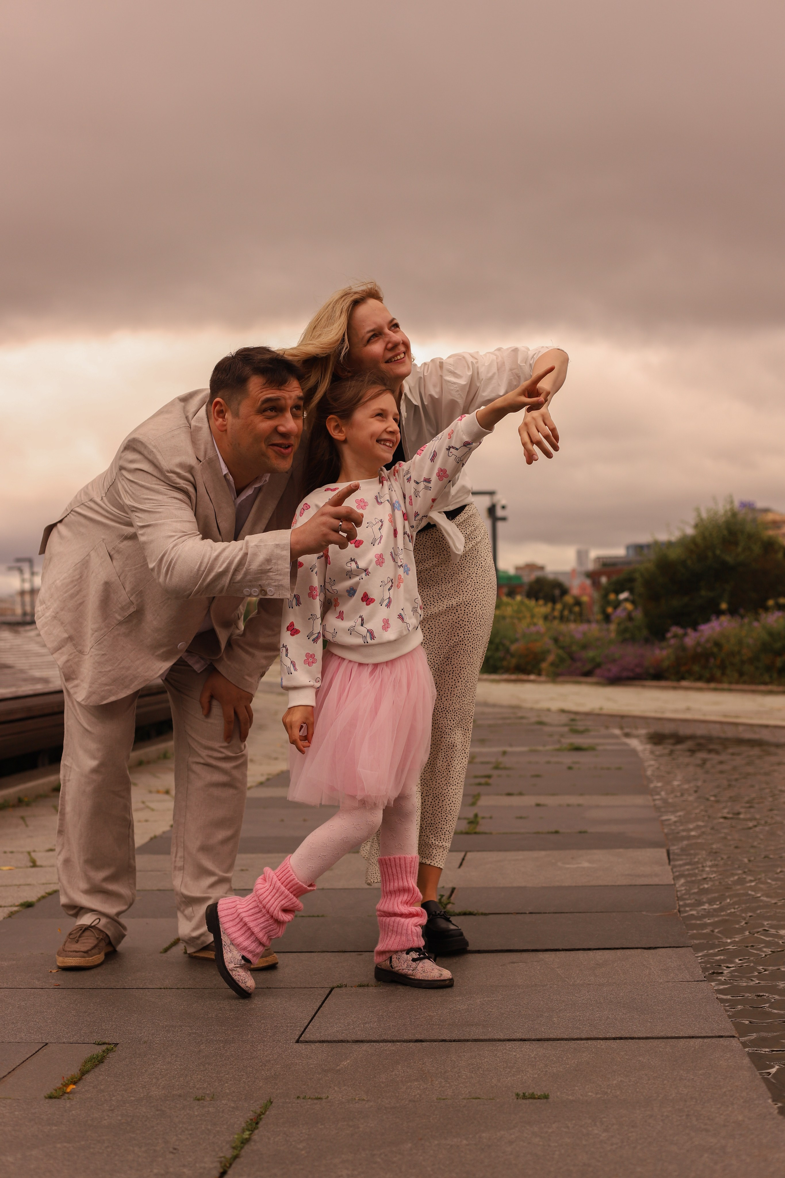 Семейная фотопрогулка. Фотограф в Москве Елена Дроботя