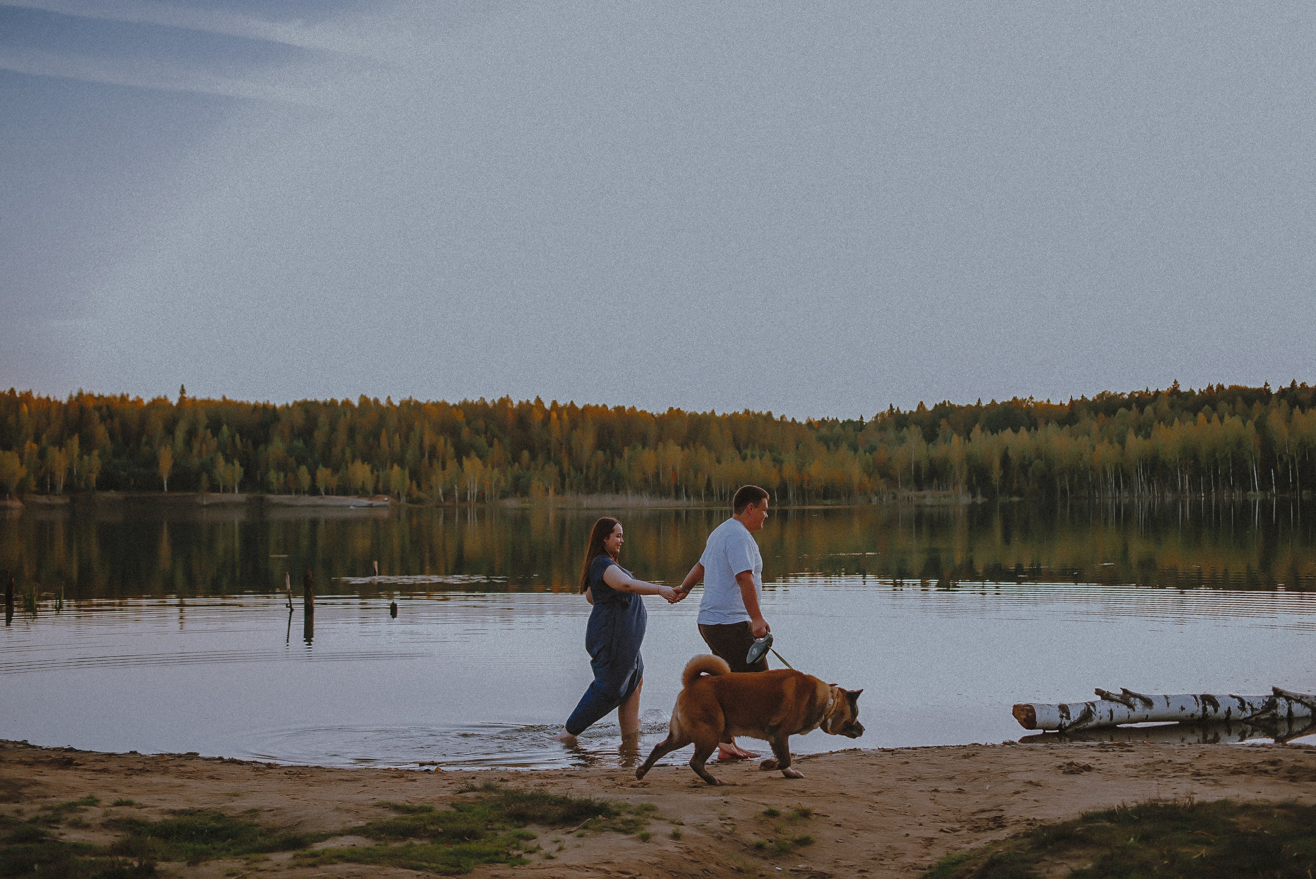 Озеро в лесу. Свадебный и семейный фотограф в Москве Сажина Кристина КиМ. Свадебный оператор в Москве Сажин Максим