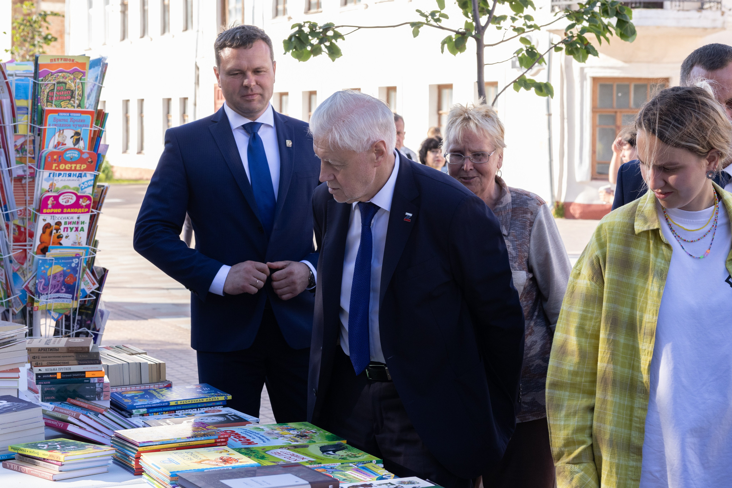 Визит лидера партии Справедливая Россия Миронова С. М. в г. Тулу. Фотограф в Туле — Борисов Николай