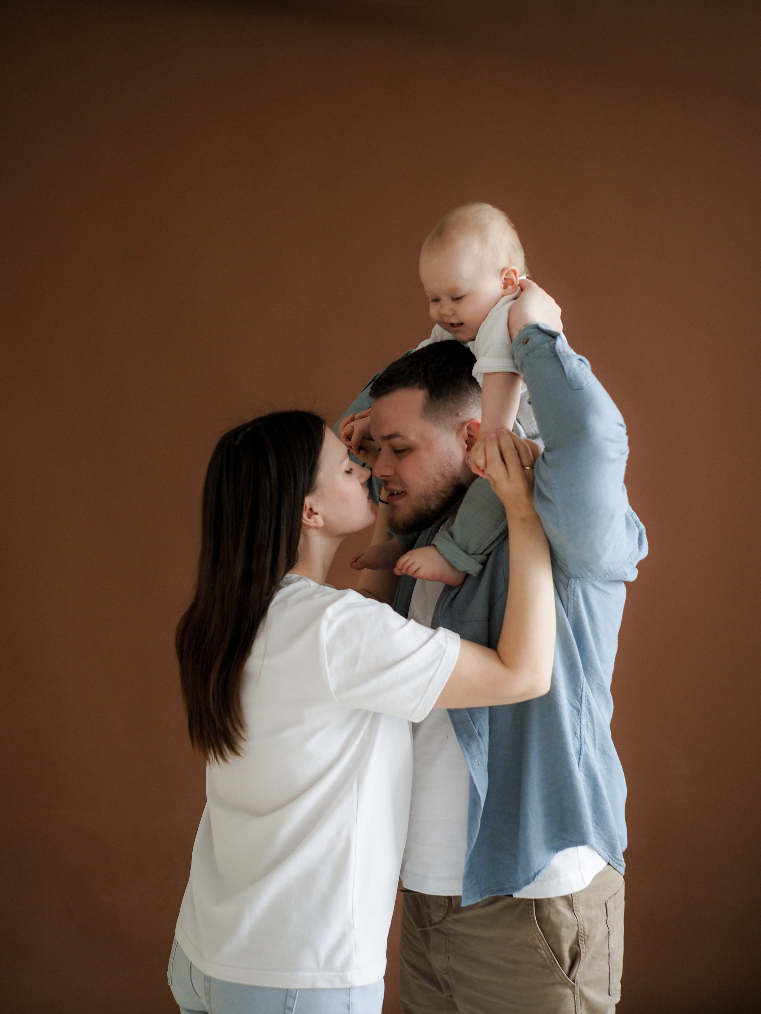 Арсений с мамочкой и папулей :). Фотограф Рязань. Семейный Свадебный фотограф