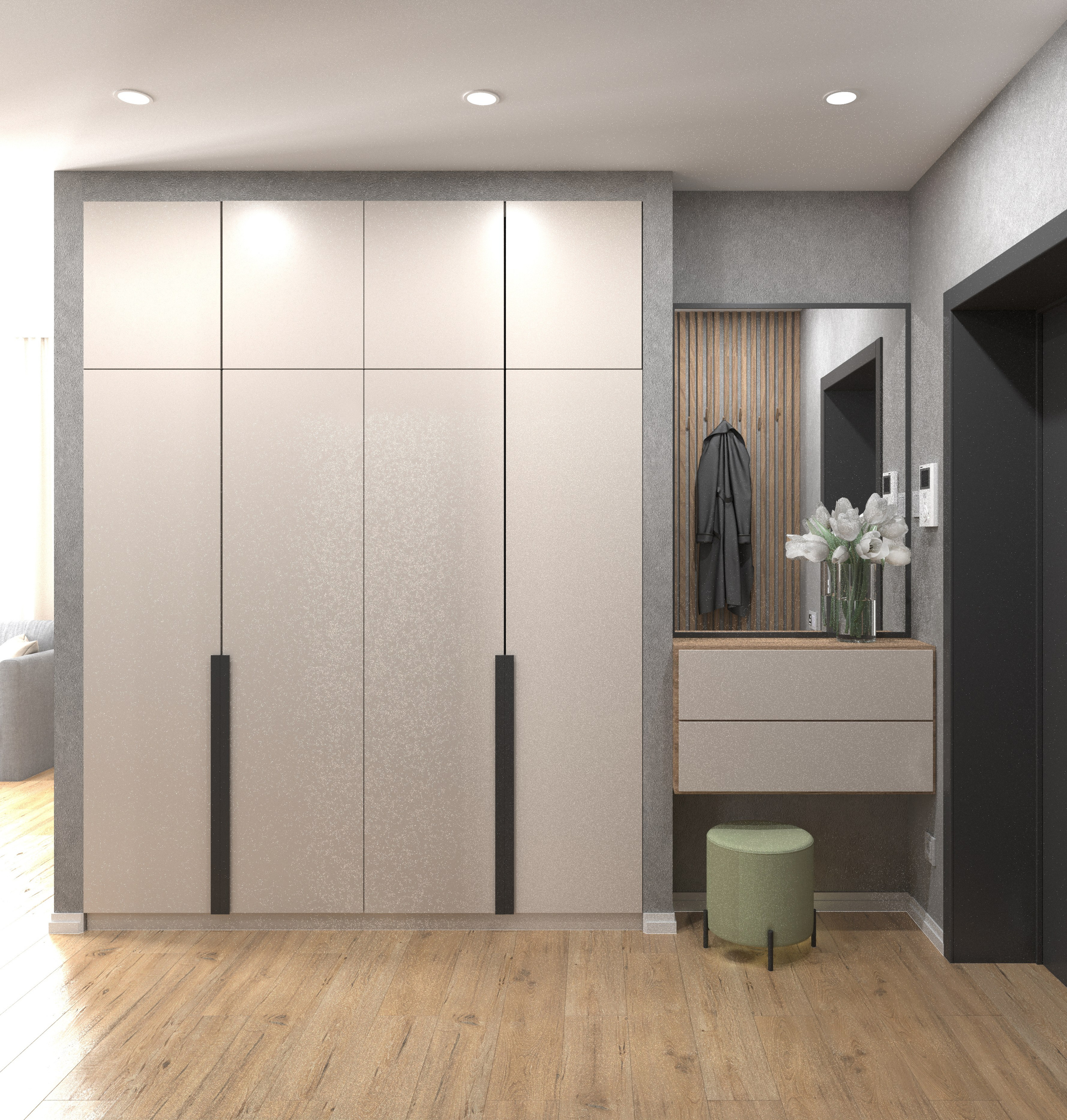 Квартира ЖК Можайский г. Владивосток. Дизайн интерьера / Дизайн-проект / Лебедь Юлия