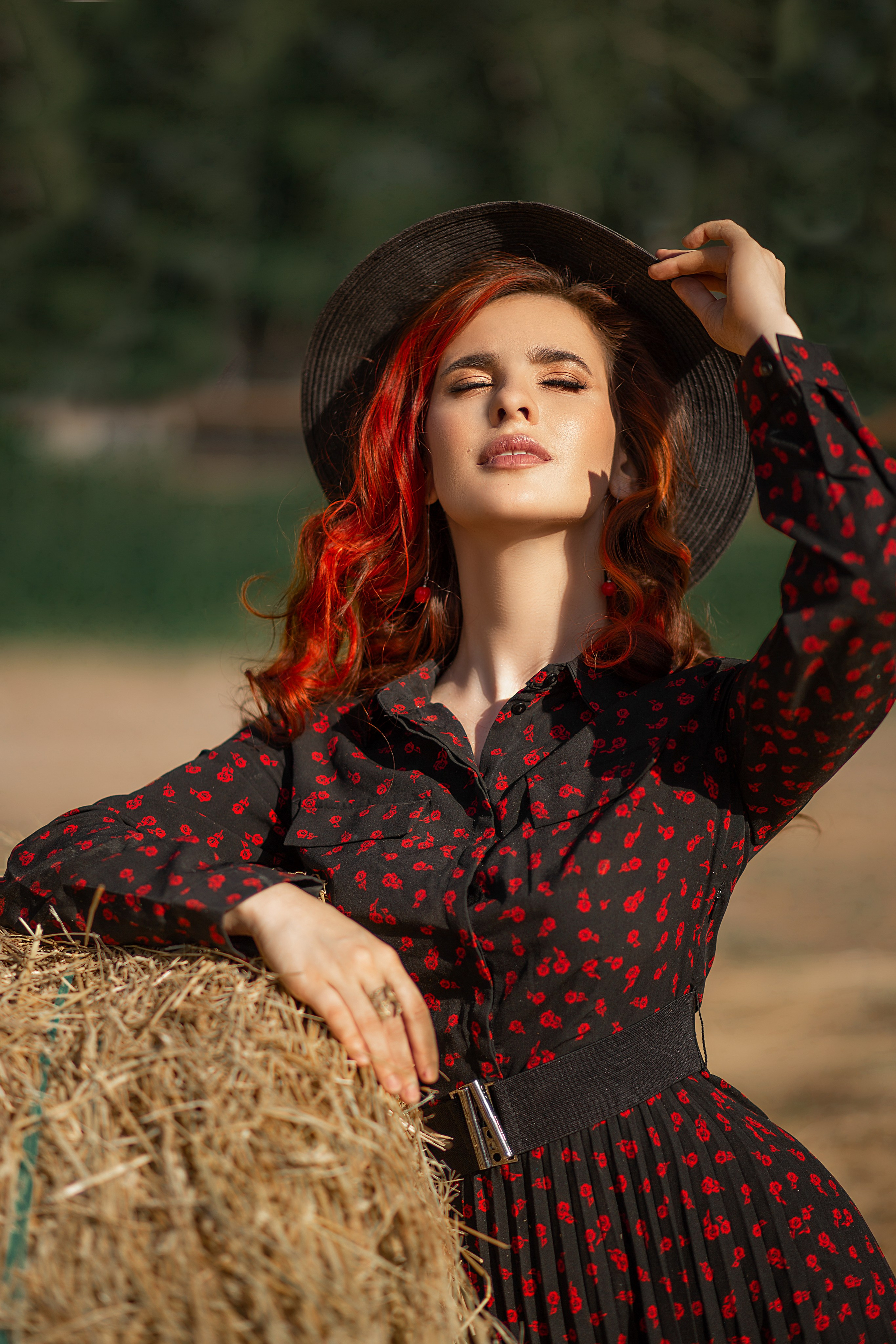 Екатерина и Воробей. Фотосессия с лошадьми в Нижнем Новгороде