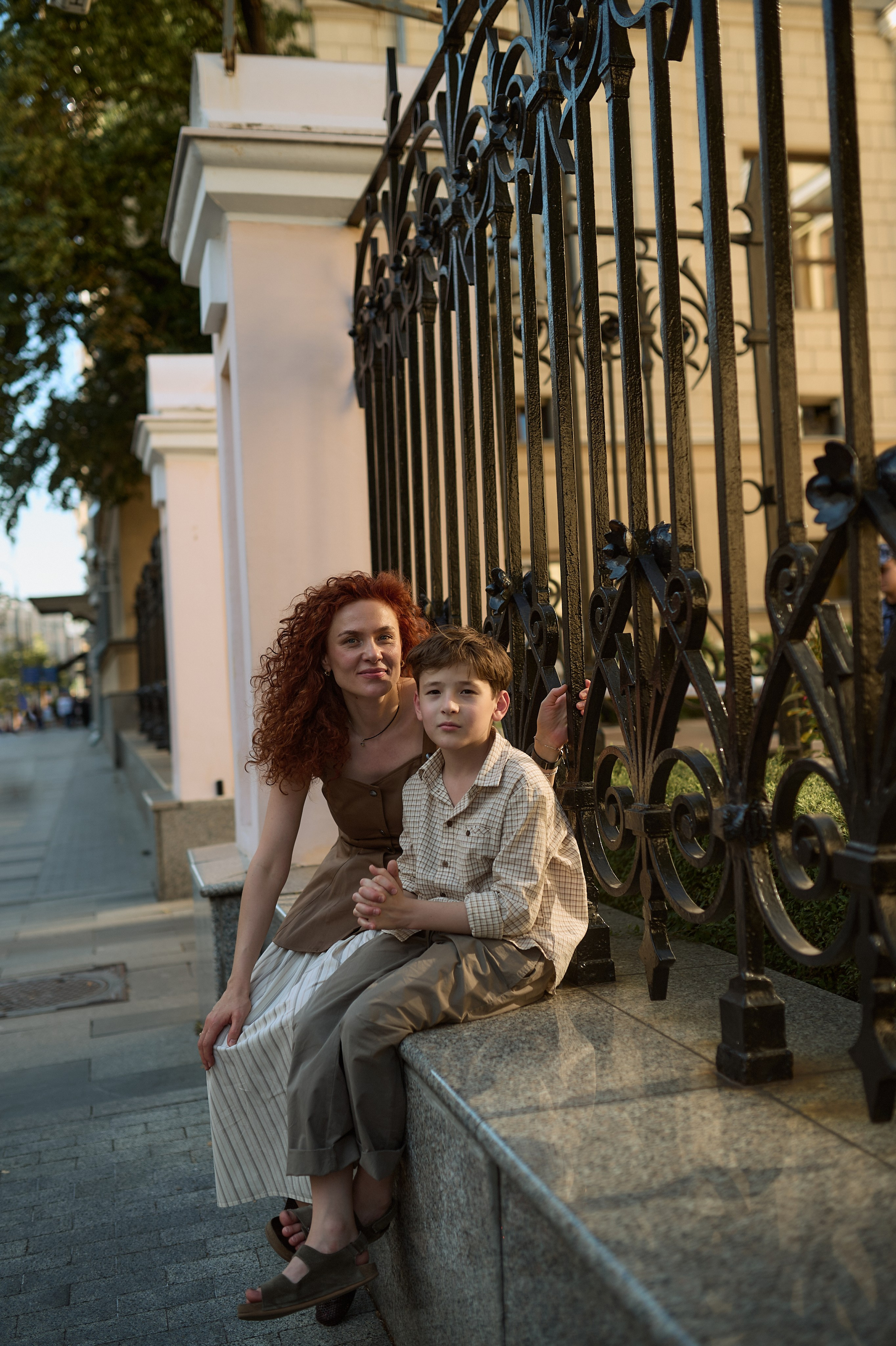 Олеся и Вова в центре Москвы. Семейный и свадебный lifestyle-фотограф в Москве Мария Петрова