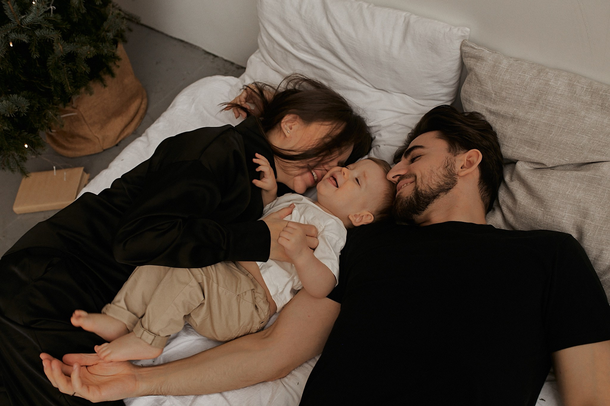 Рождественская фотосессия в Петербурге. Семейный фотограф Санкт-Петербург Соковикова Надя