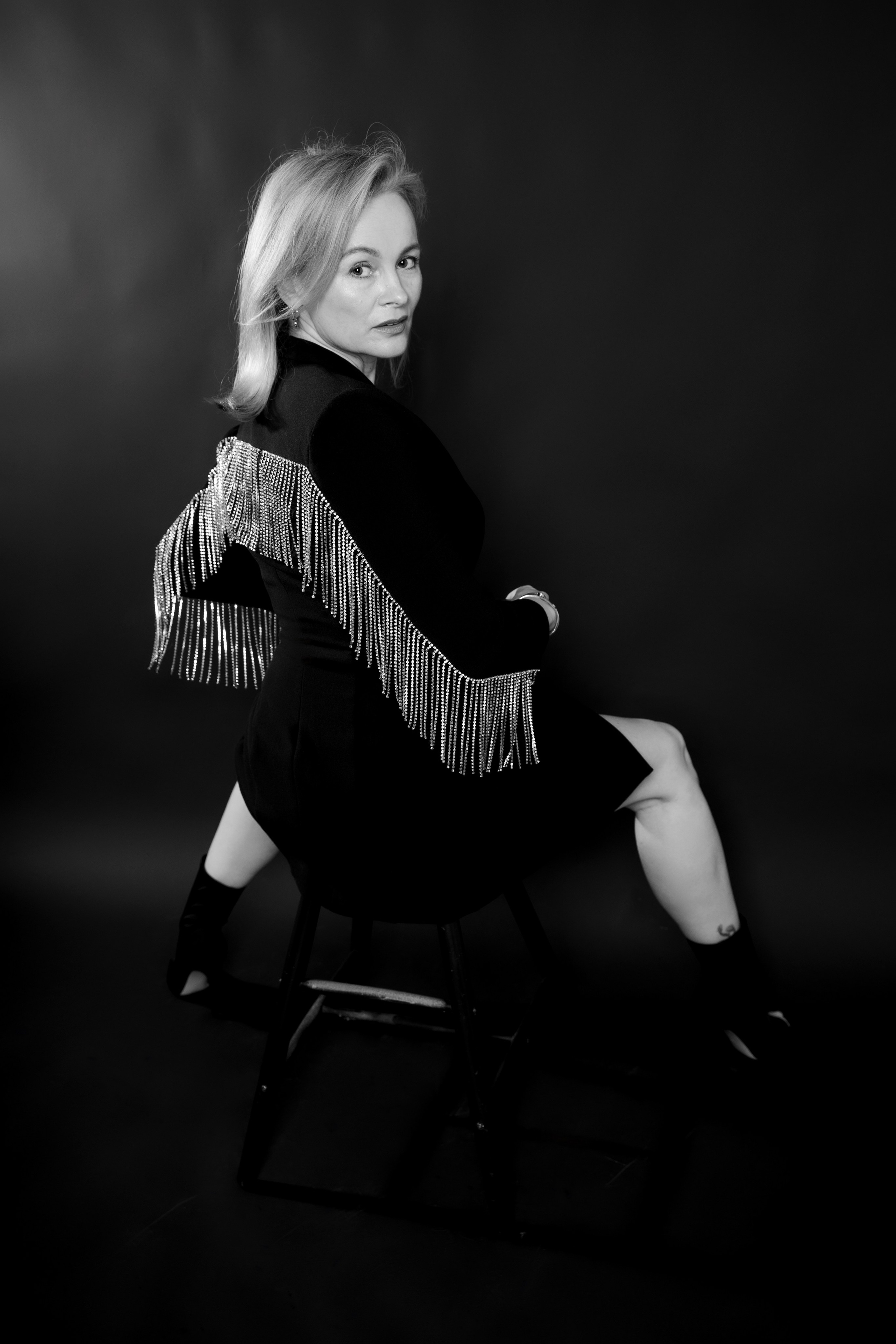 Черно-белая фотосессия