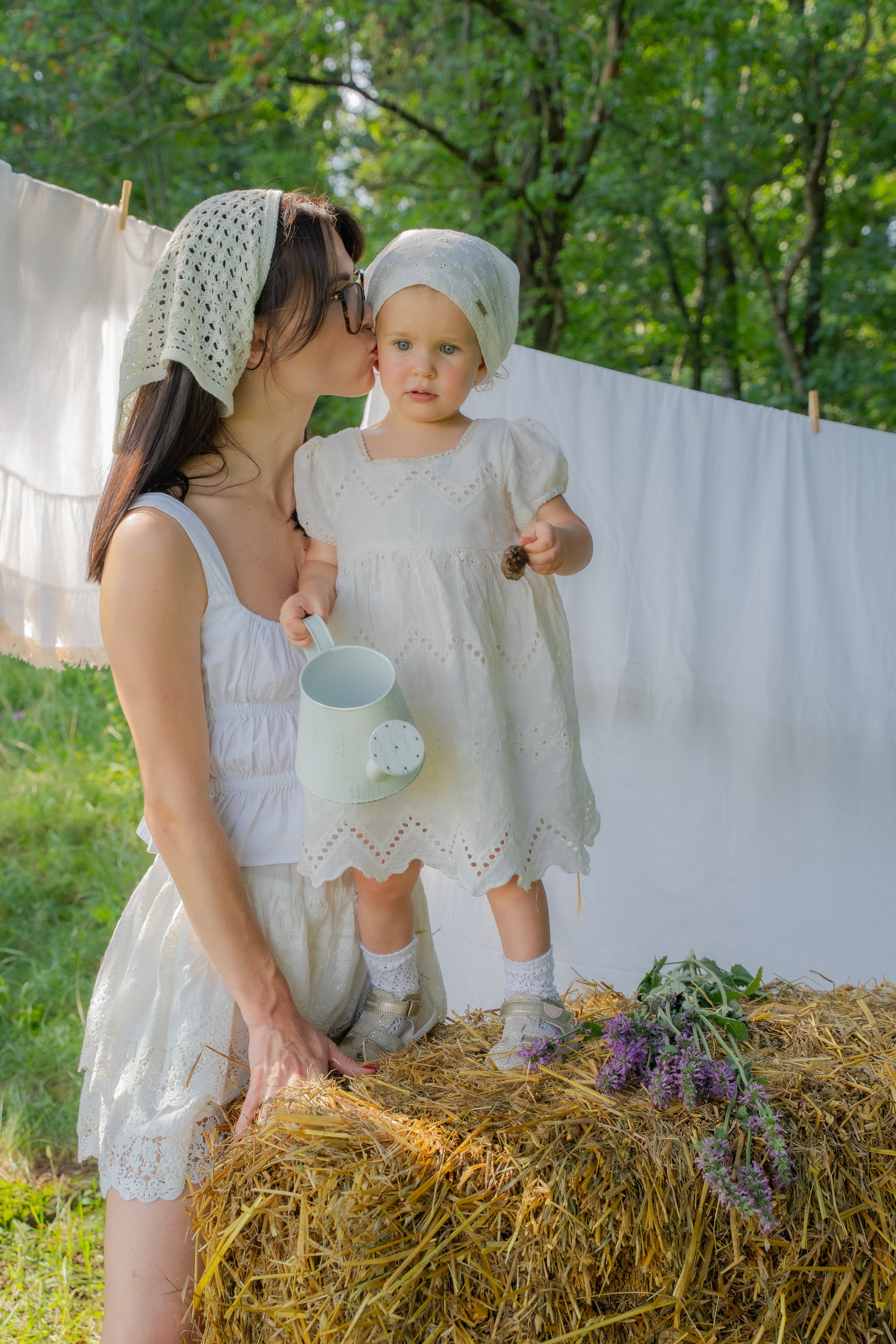 Фотосессия на природе «прачка»