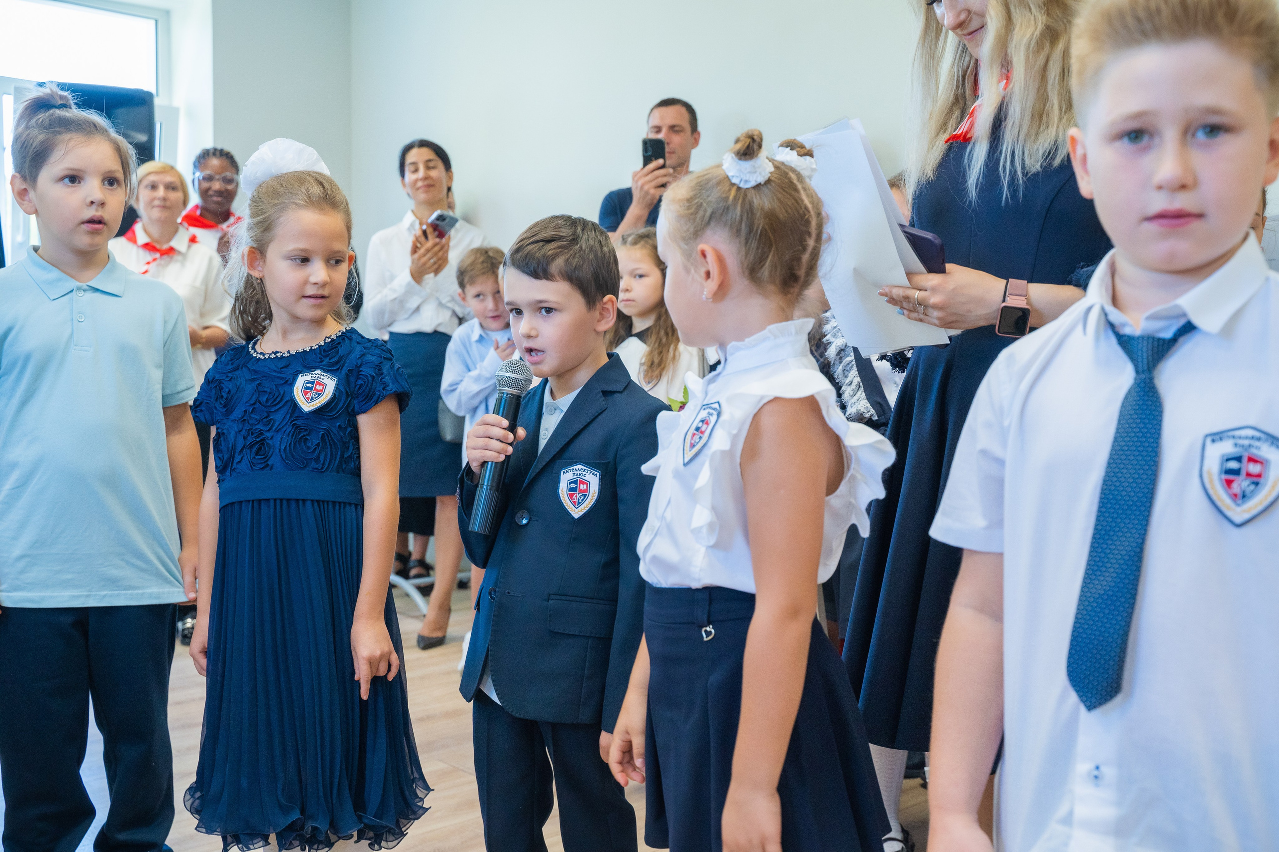 1 сентября в частной школе