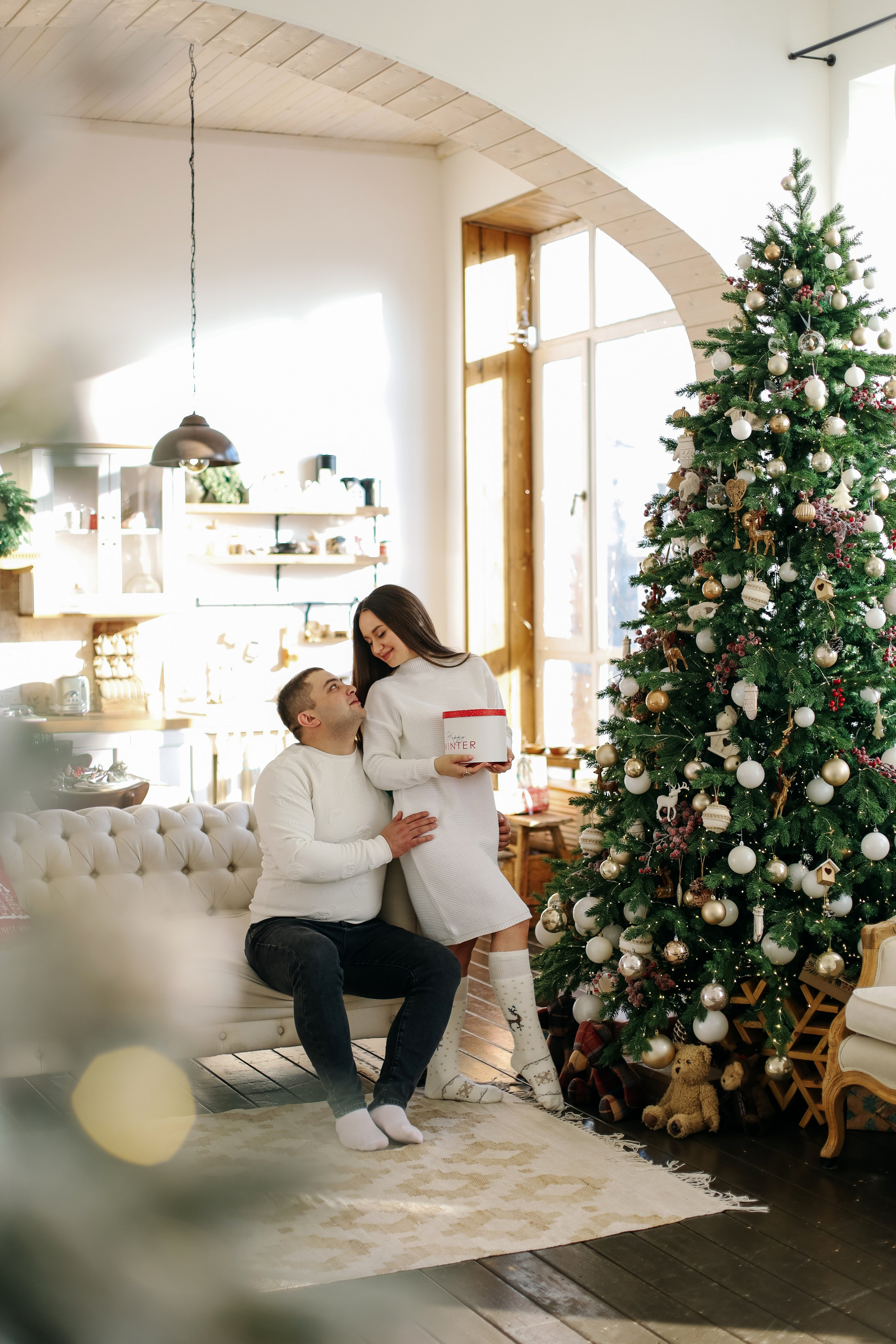 Новогодняя семейная фотосессия. Семейный и свадебный фотограф в Пензе Валерия Филюкова