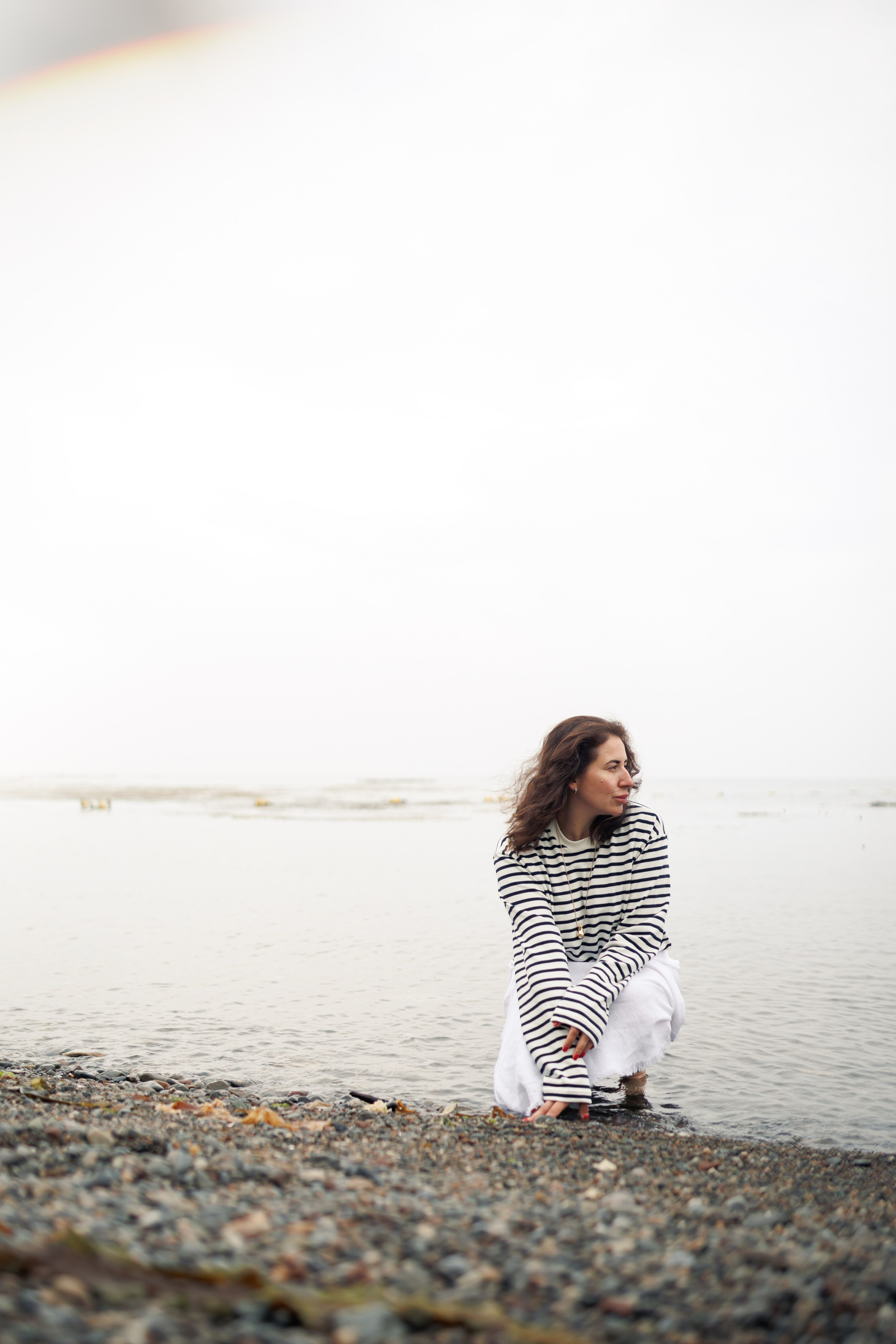 Женская фотосессия на берегу Охотского моря. Сахалин. Фотограф Валерия Горбунова Подольск Бутово Видное Щербинка