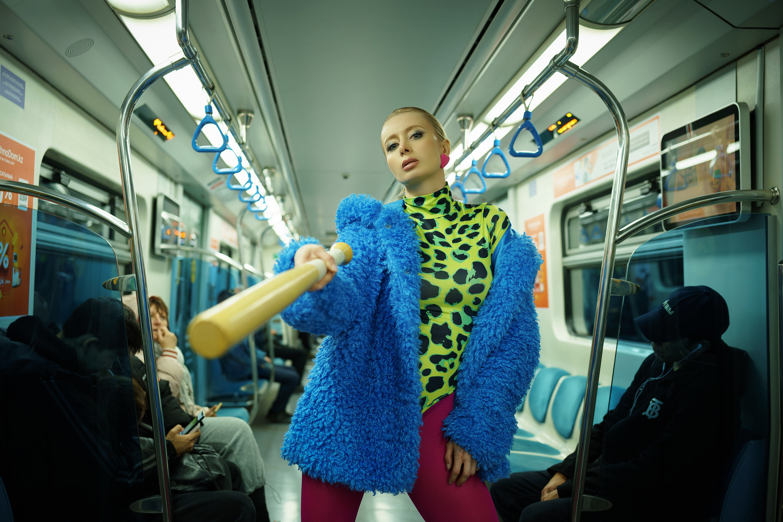 Фотосессия в метро