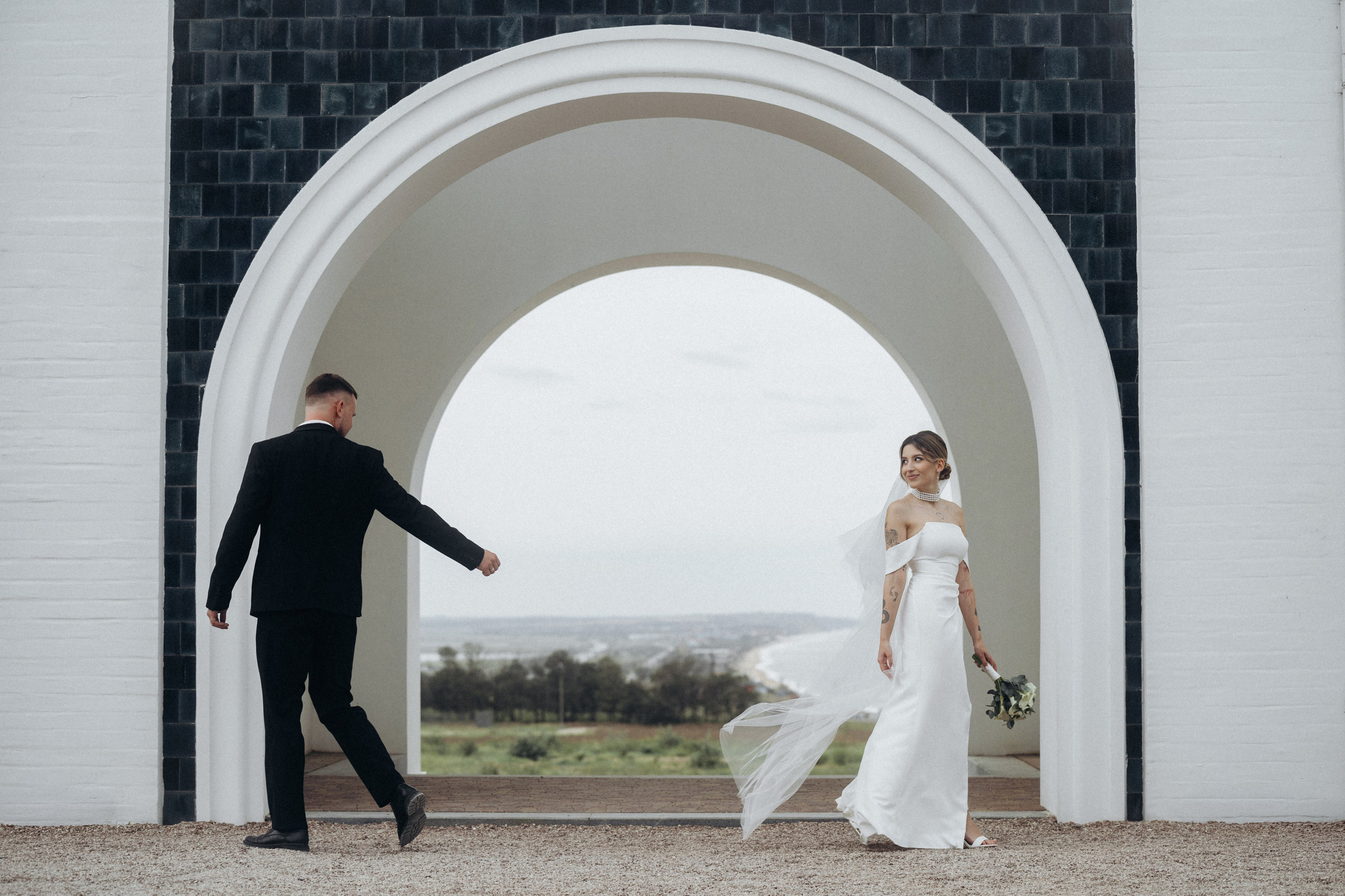 свадебная прогулка в поместье Голубицкое. Геленджик фотограф