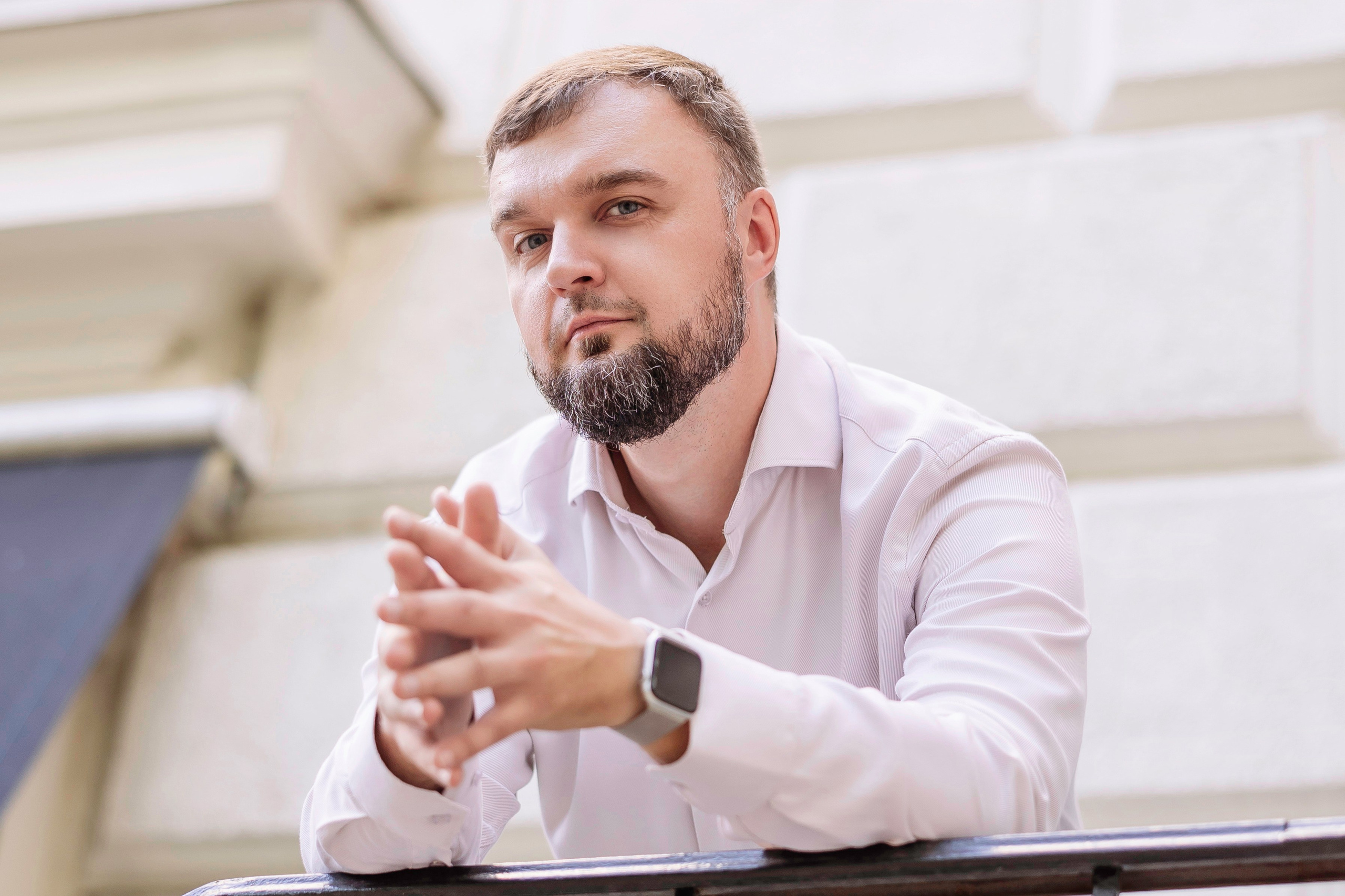 Мужская фотосессия в Краснодаре на улице Красной