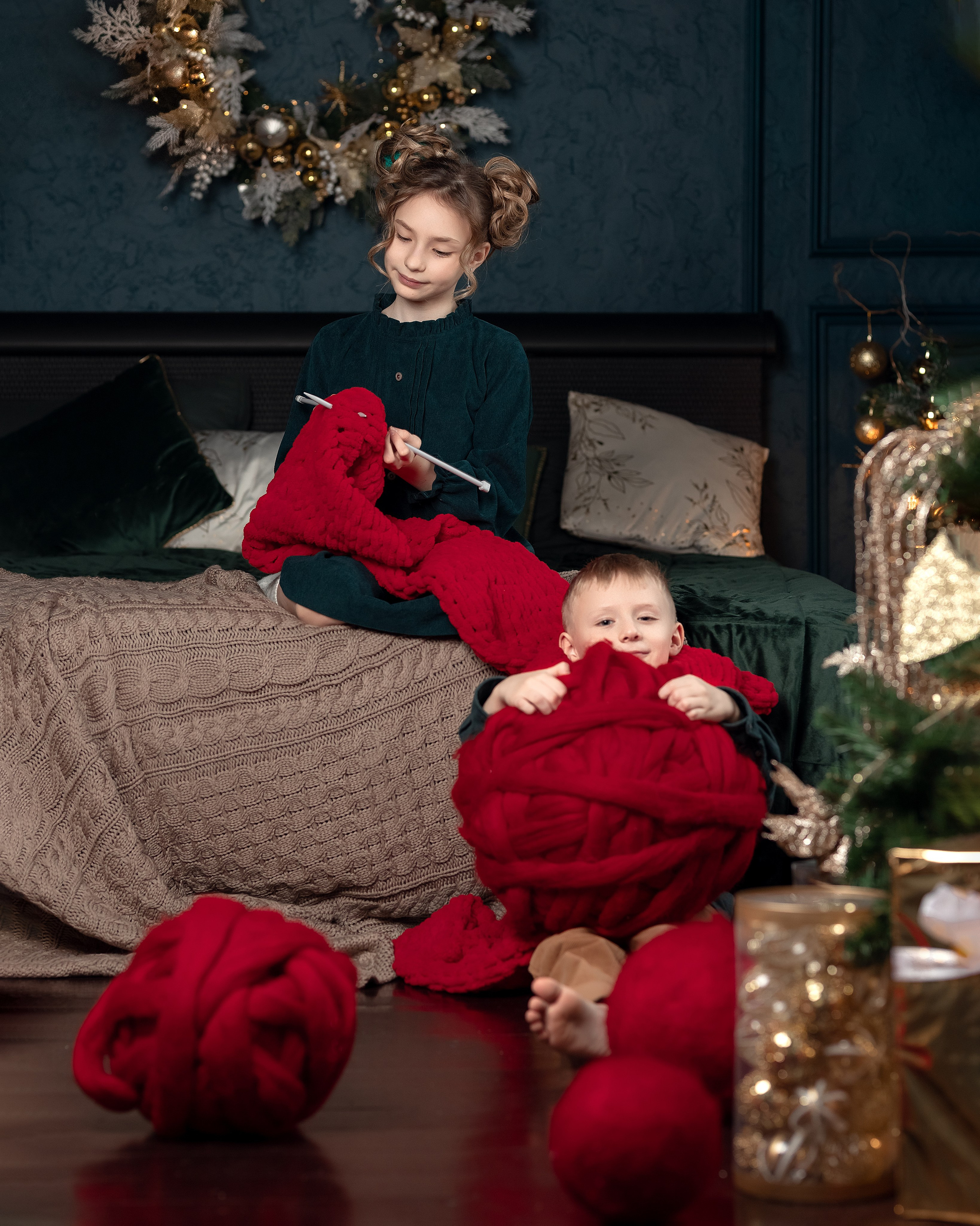 Клубочки. Детский и семейный фотограф в Челябинске Мандрикова Светлана