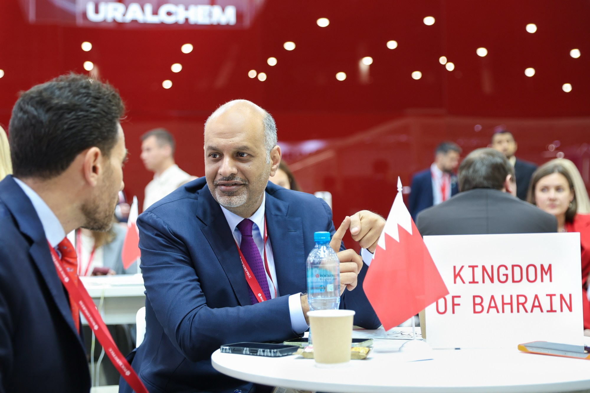 Стенд Королевства Бахрейн на ПМЭФ 2025. Фотограф Дарья Попова