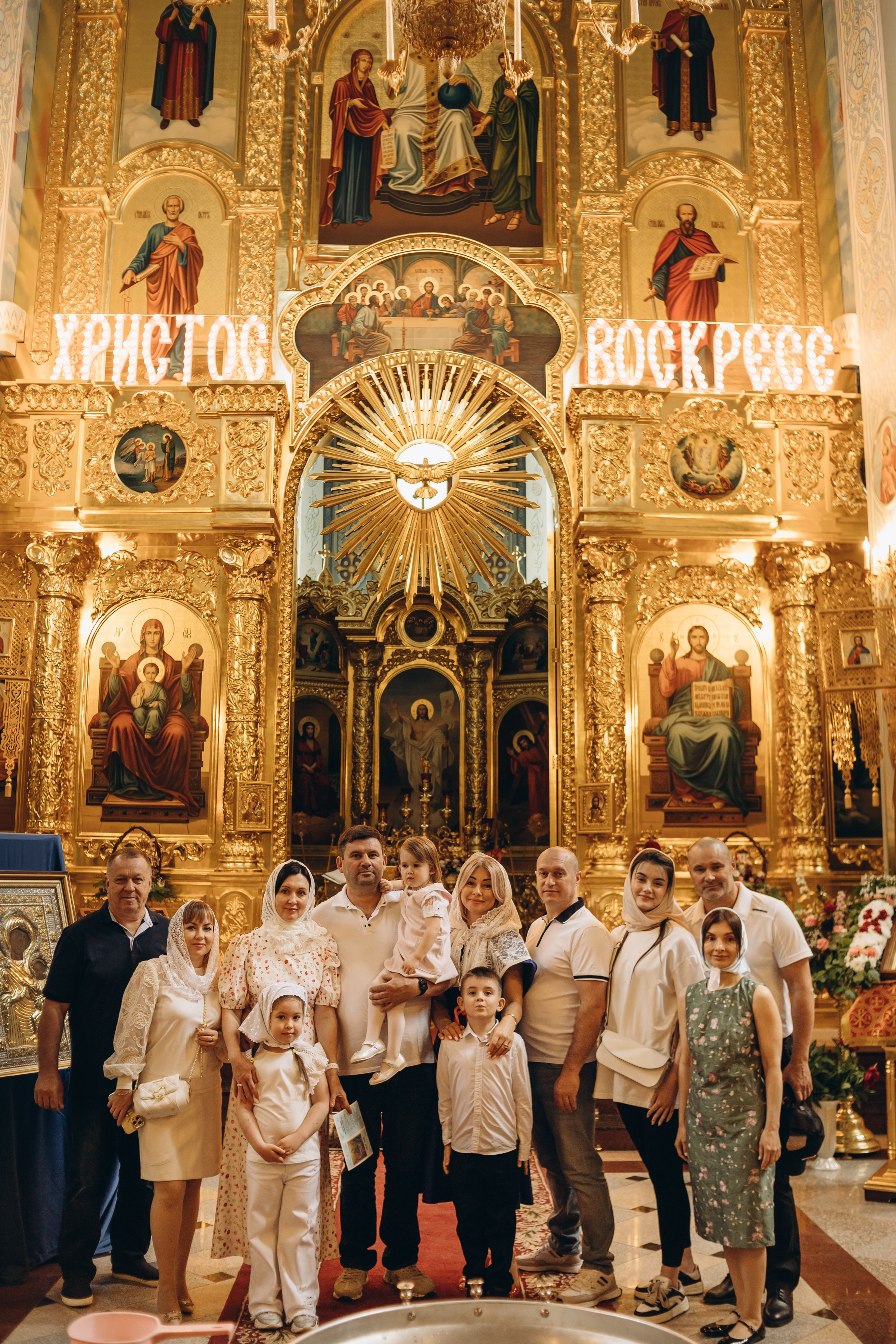Крещение Таисии. Семейный фотограф в Волгодонске Краченцева Анна