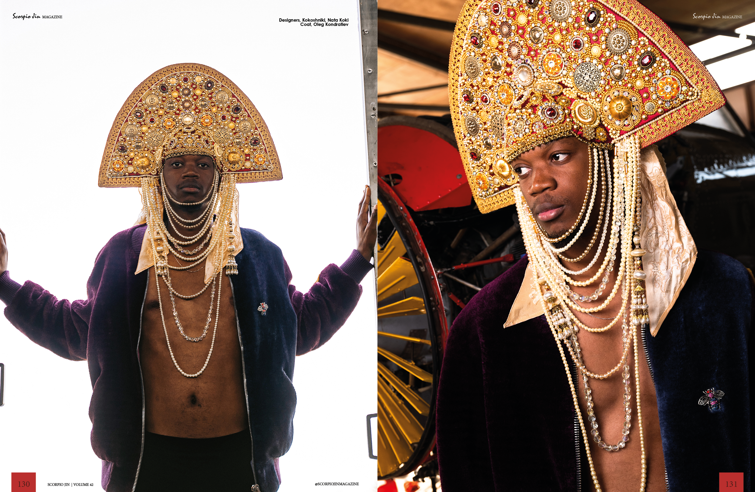 Публикация в Scorpio Jin, фотографы Наталия Баранова и Виктор Березкин