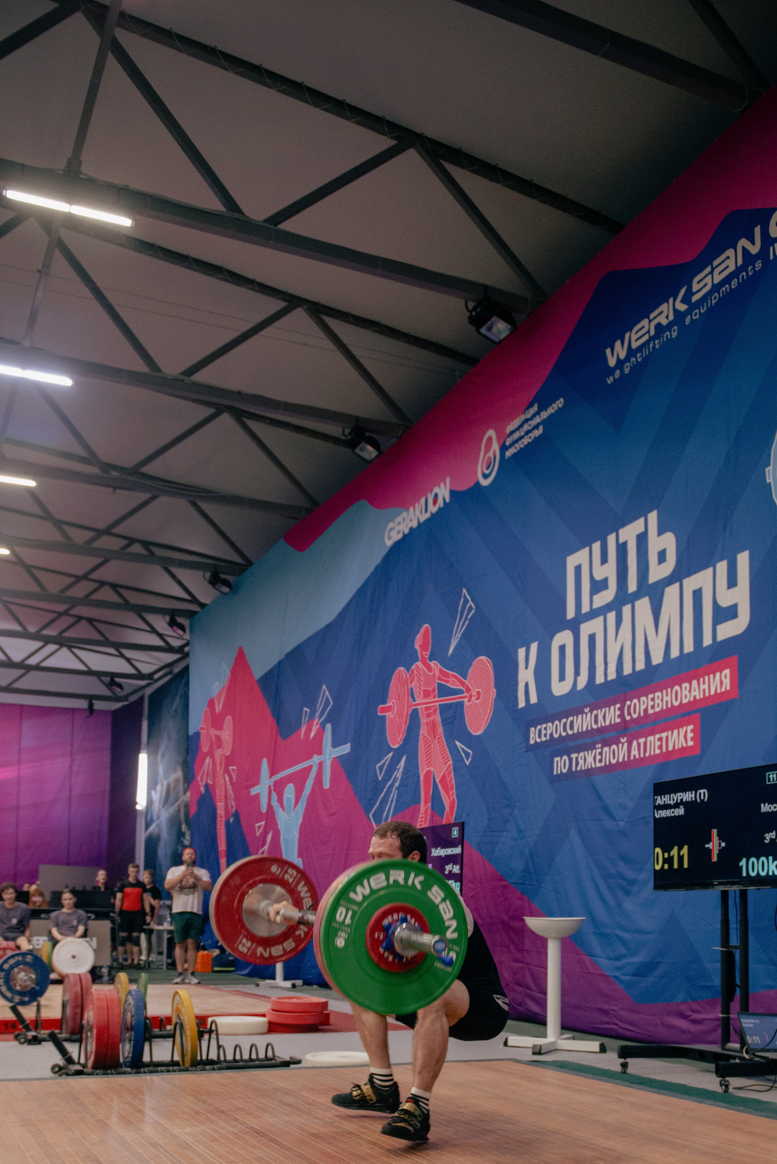 Тяжелая атлетика. Коммерческий фотограф в Москве Билуши Василиса