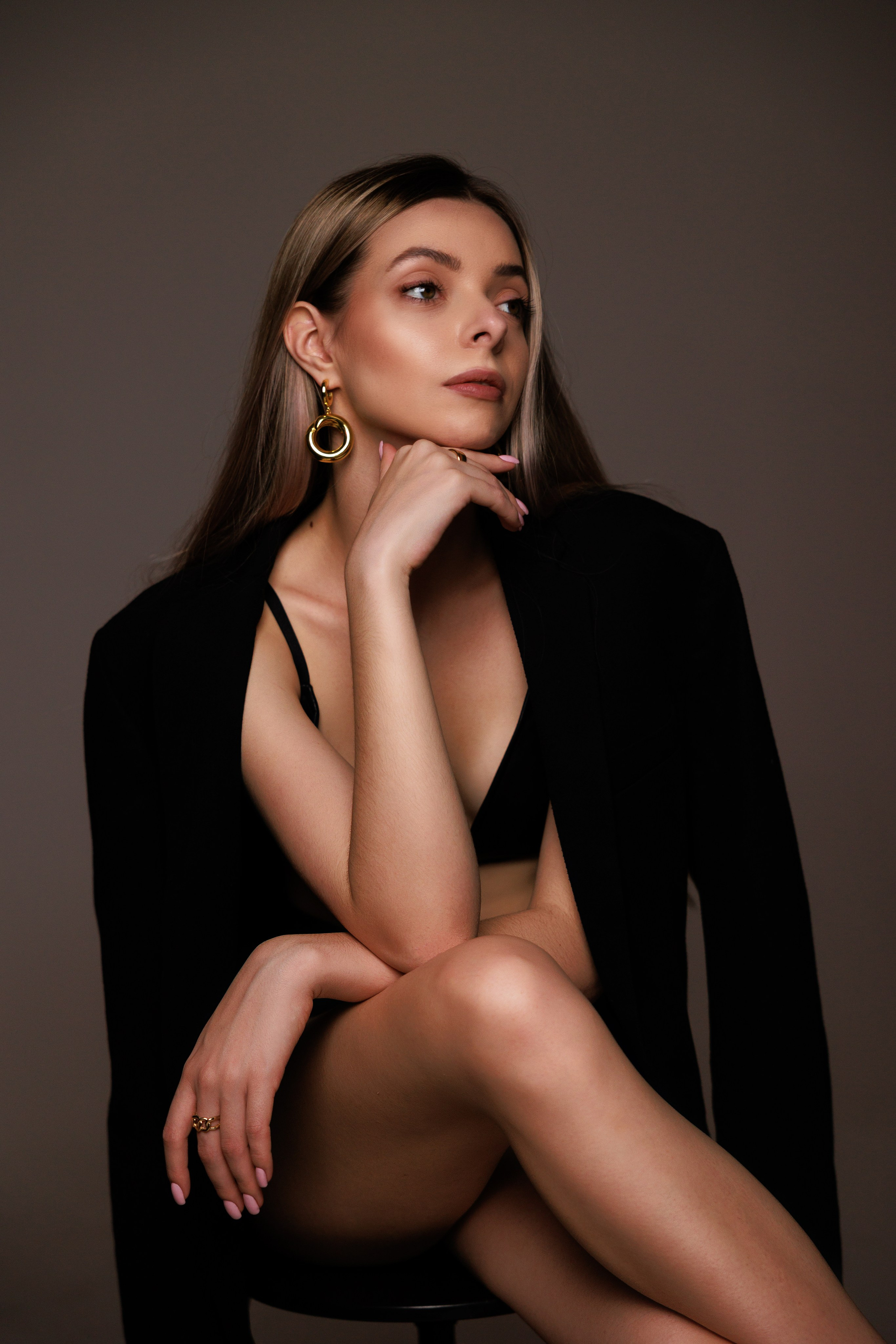 Женский портрет в будуарном стиле