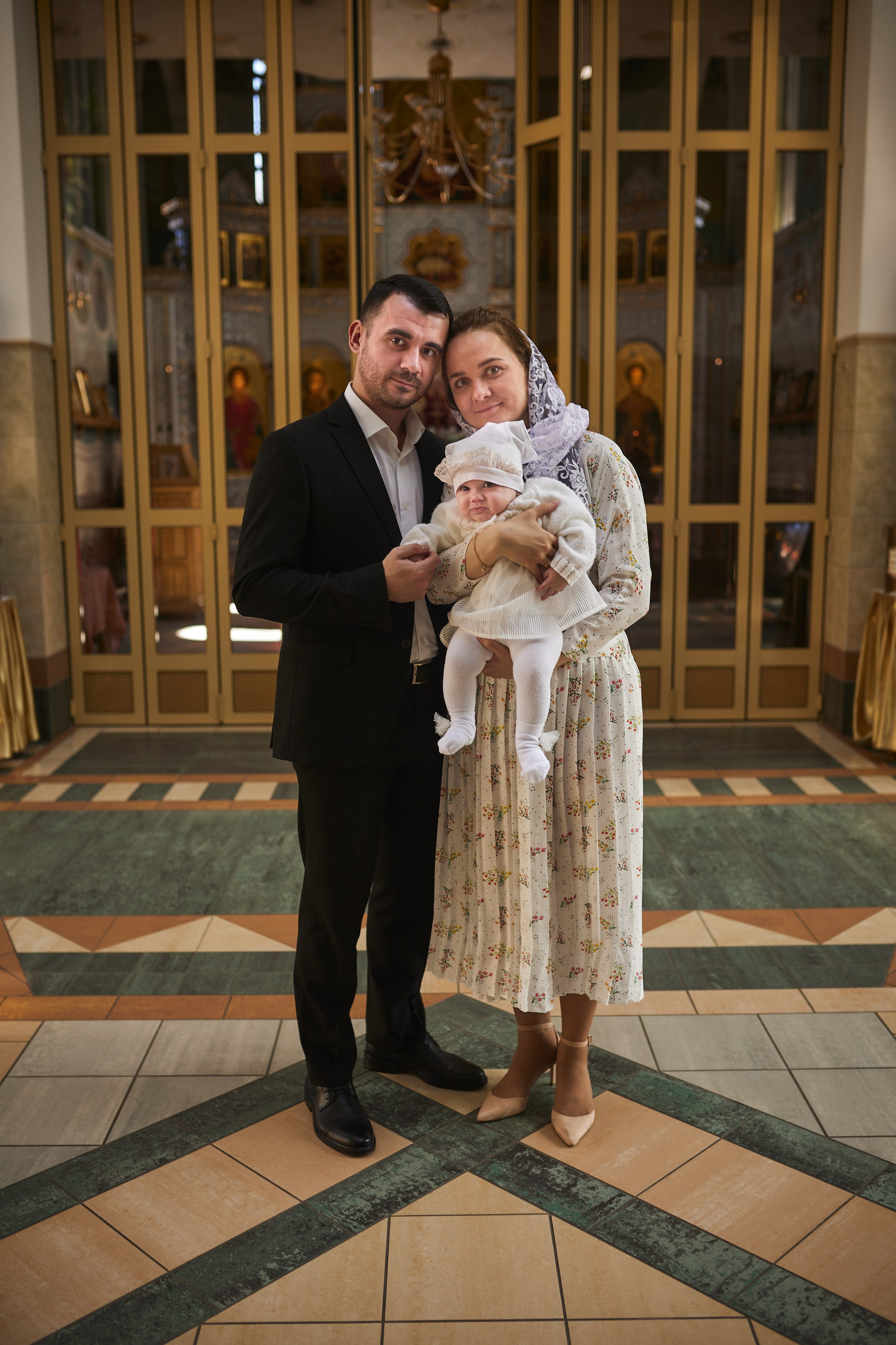 Фотосессия таинства крещения в Минске