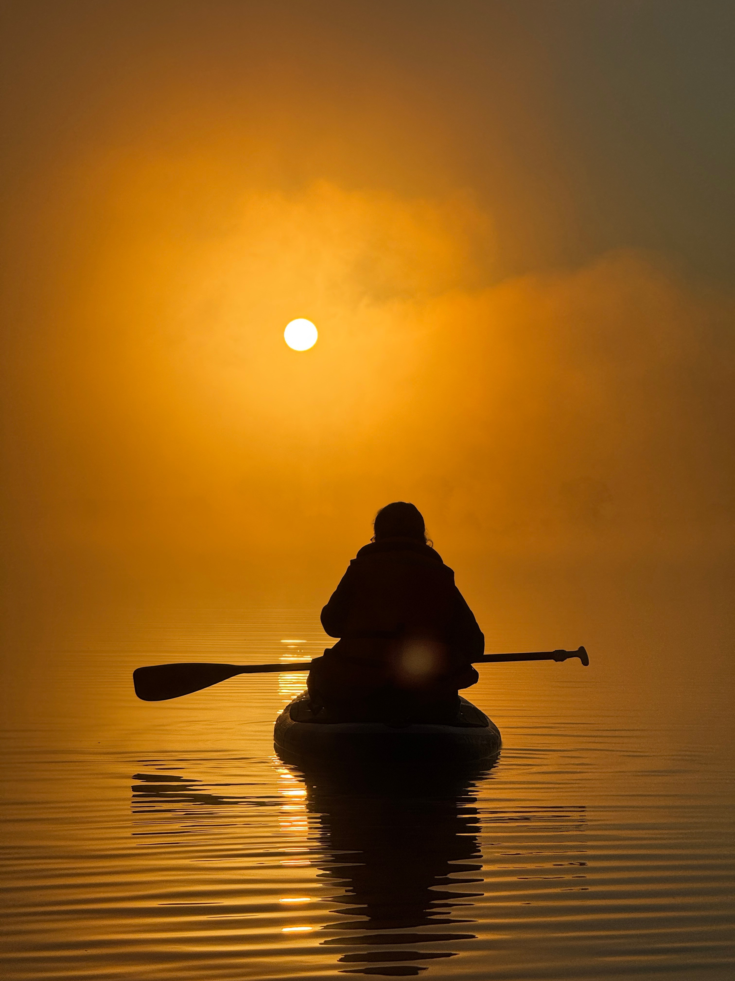 Рассветы на сапбордах в Уфе