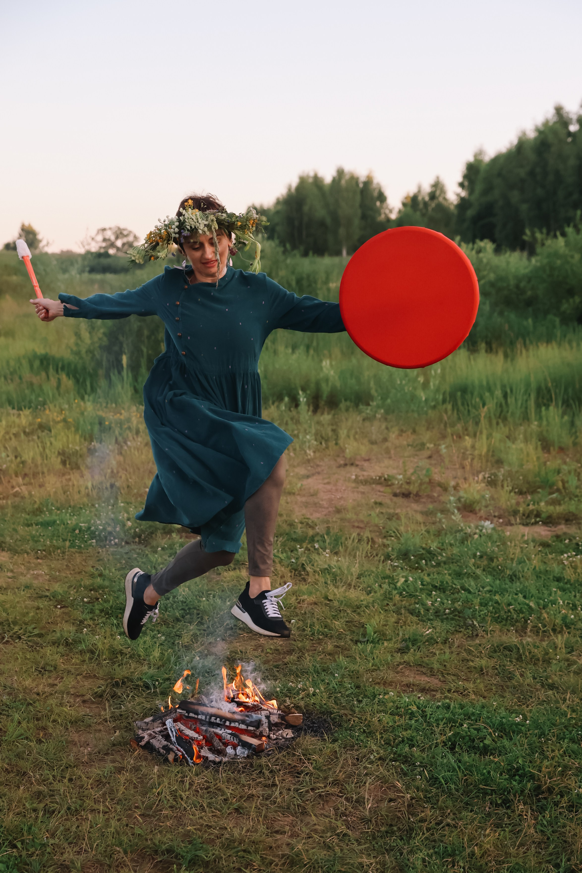 Йога-ретрит в Завидово на Иван Купалу. Фотограф и видеограф Анна Домашенко