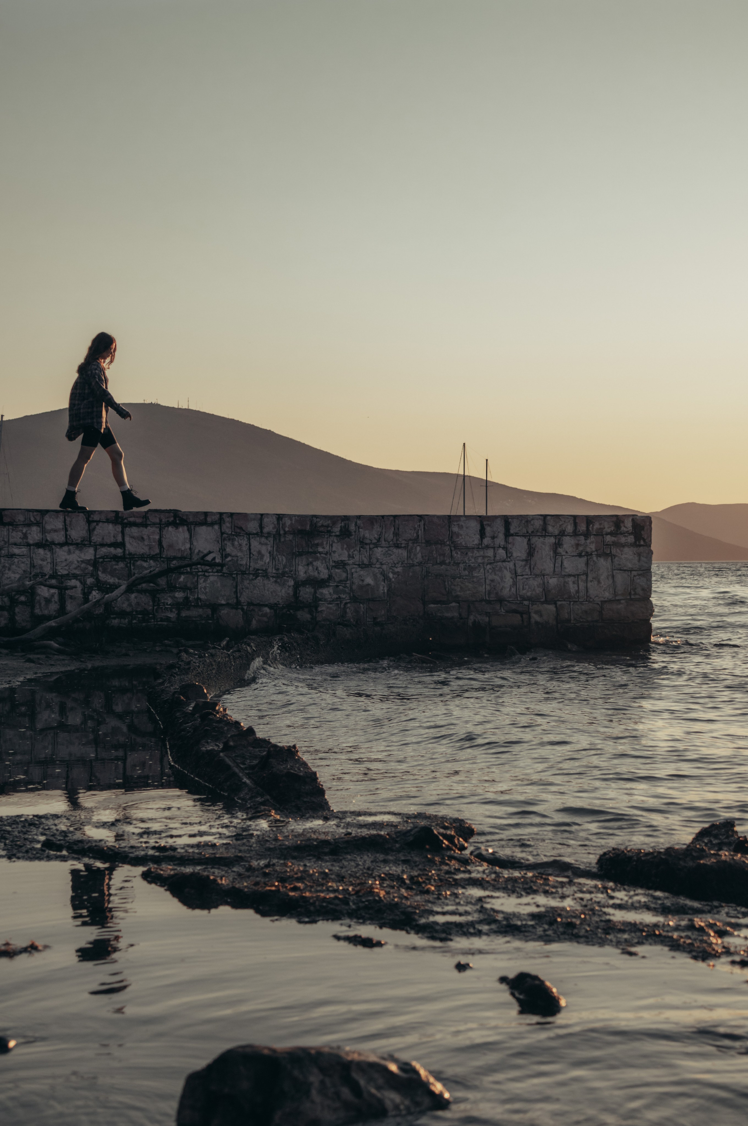 Photo session in Montenegro. Portrait photographer in Tivat Montenegro Katerina Kirsanova