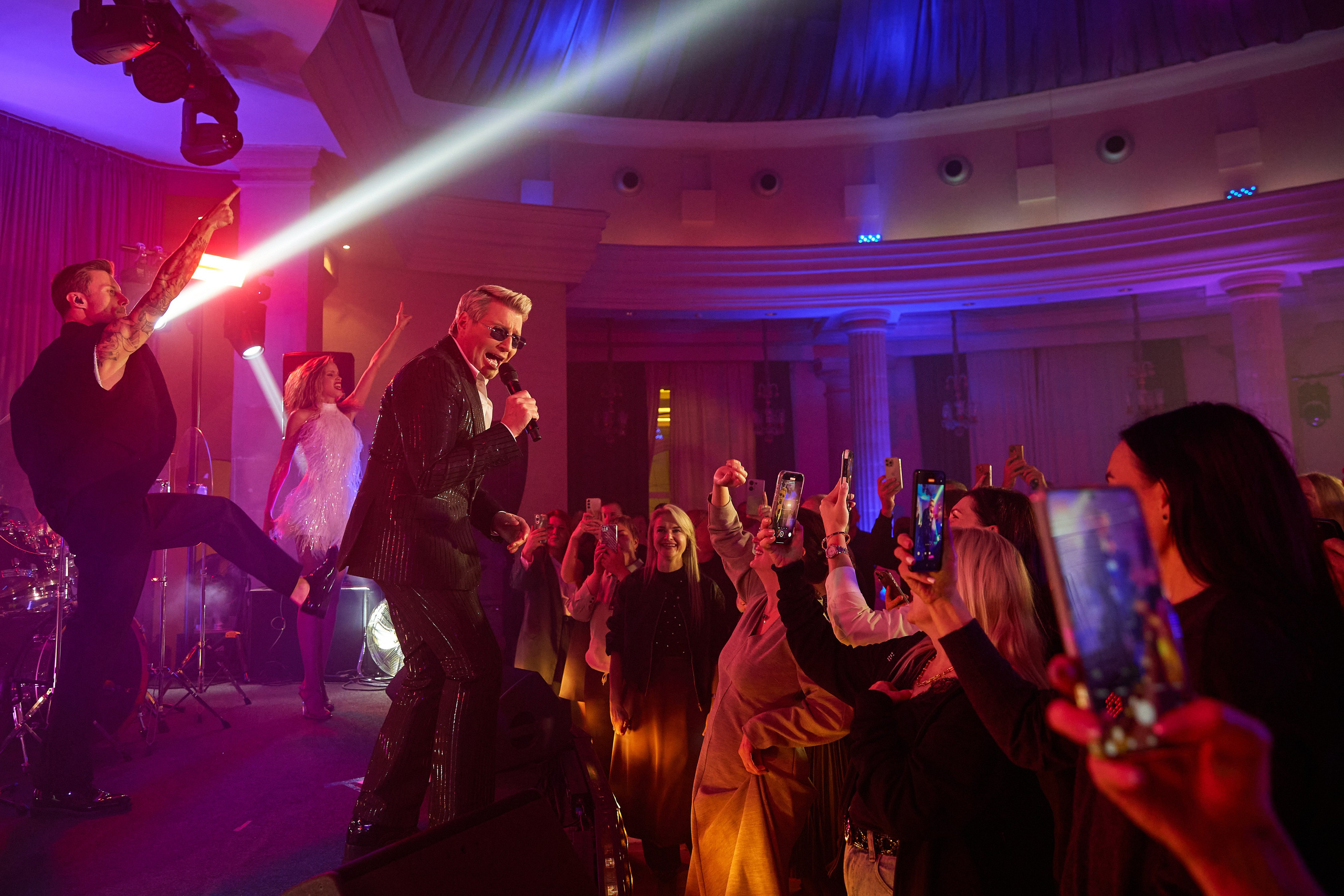 Николай Басков в Крокусе. Александр Осин — корпоративный и семейный фотограф в Москве