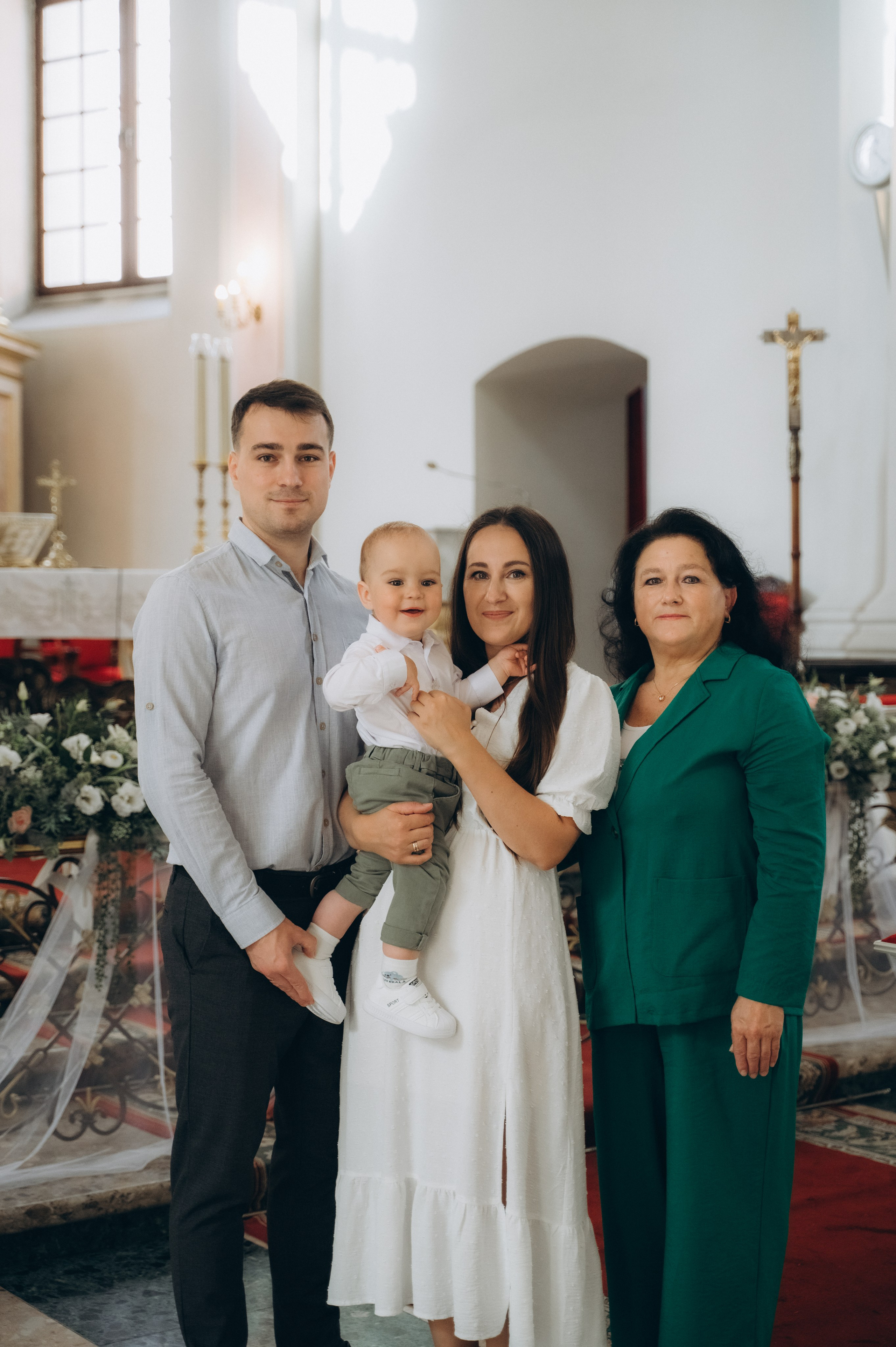 Крещение Александра (Белый Костёл). Семейный фотограф в Минске Дарья Дреко