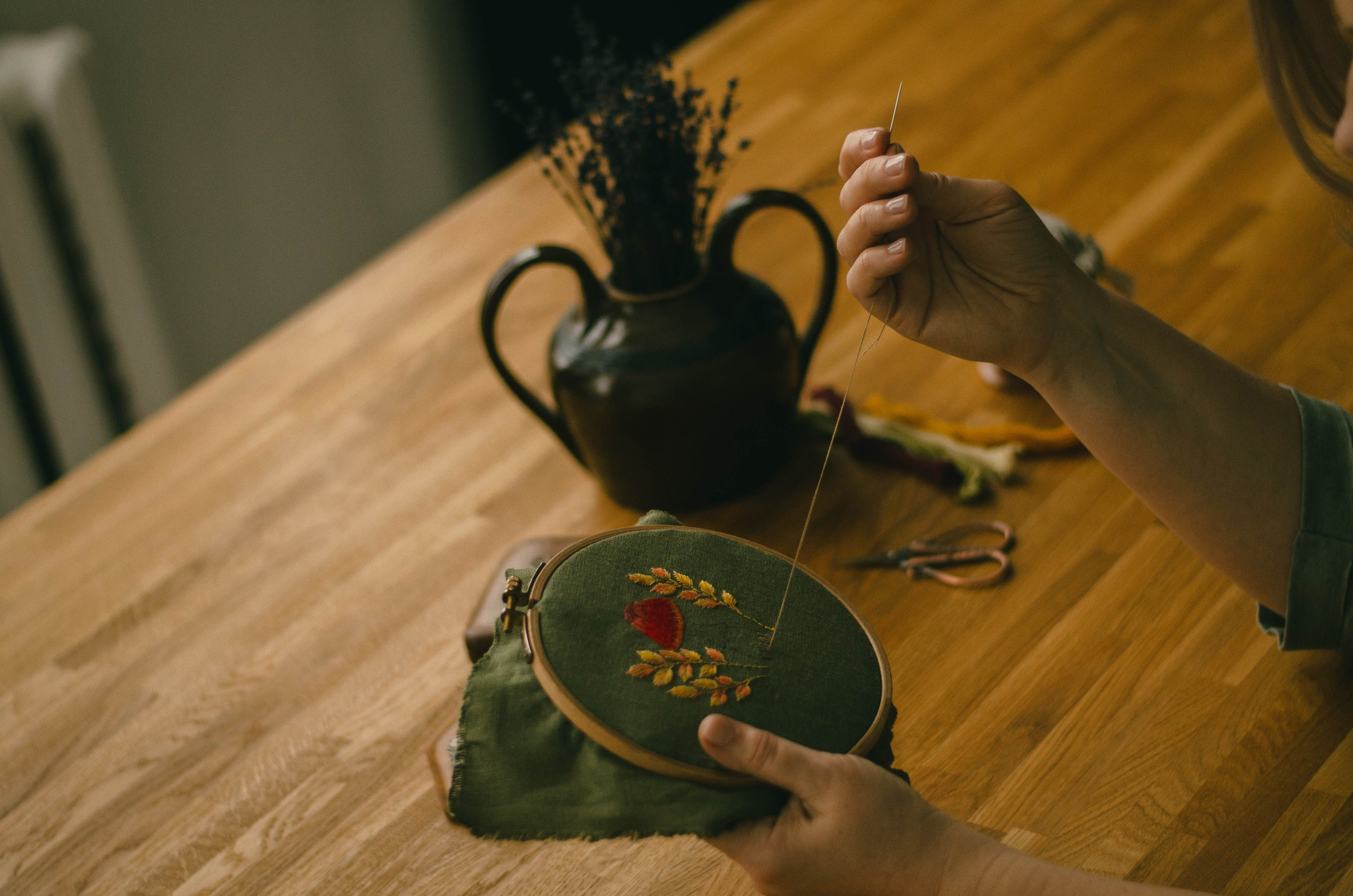 Вышивальщица. Фотосессии по мотивам сказок и фильмов — Катерина Исауленко. СПб