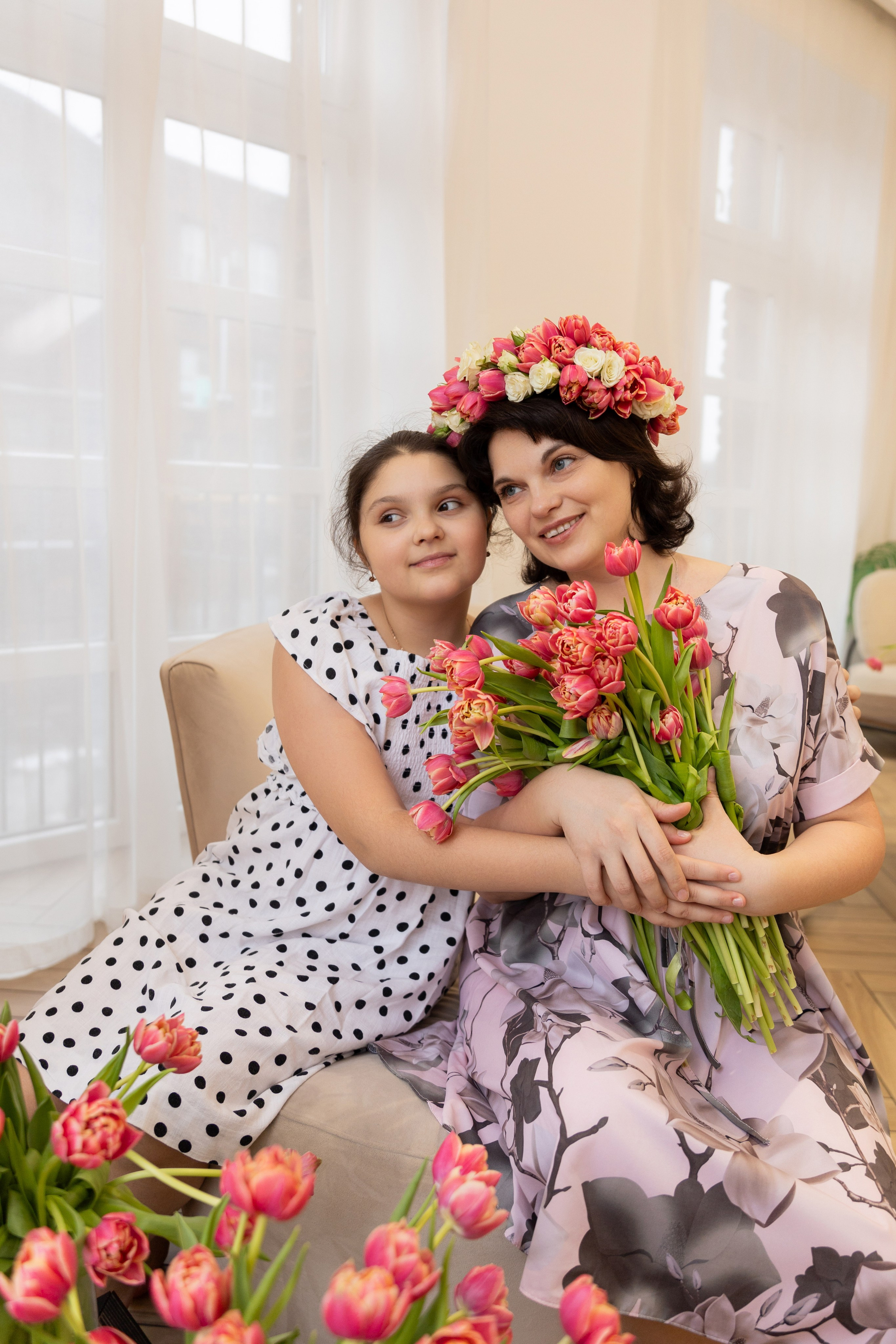 Фотосессии с тюльпанами. Семейный и свадебный фотограф в Санкт-Петербурге Татьяна Швыкова