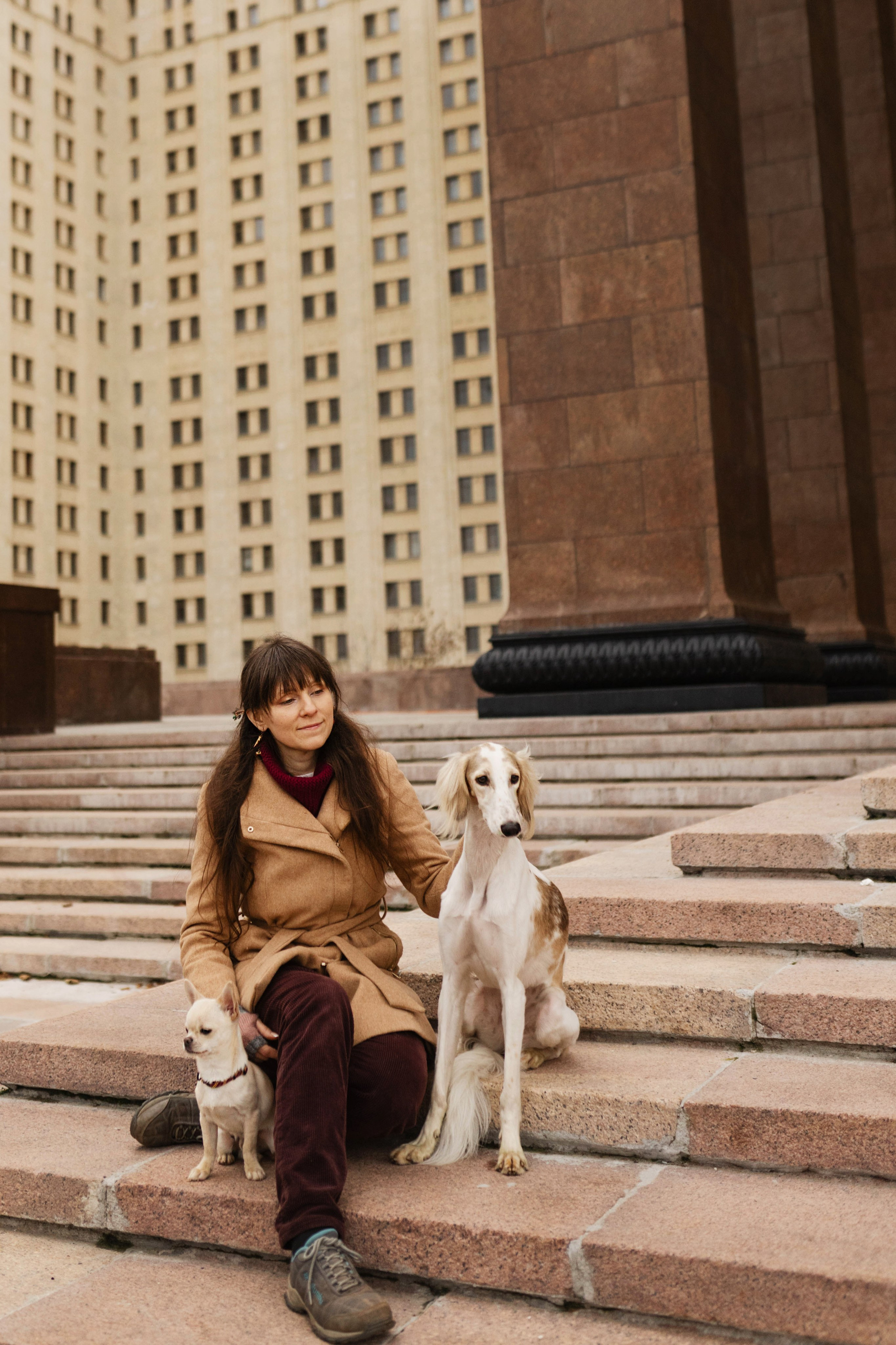 Москва / Марина и Лира, Полина и Деймон. Фотограф Кузина Вера