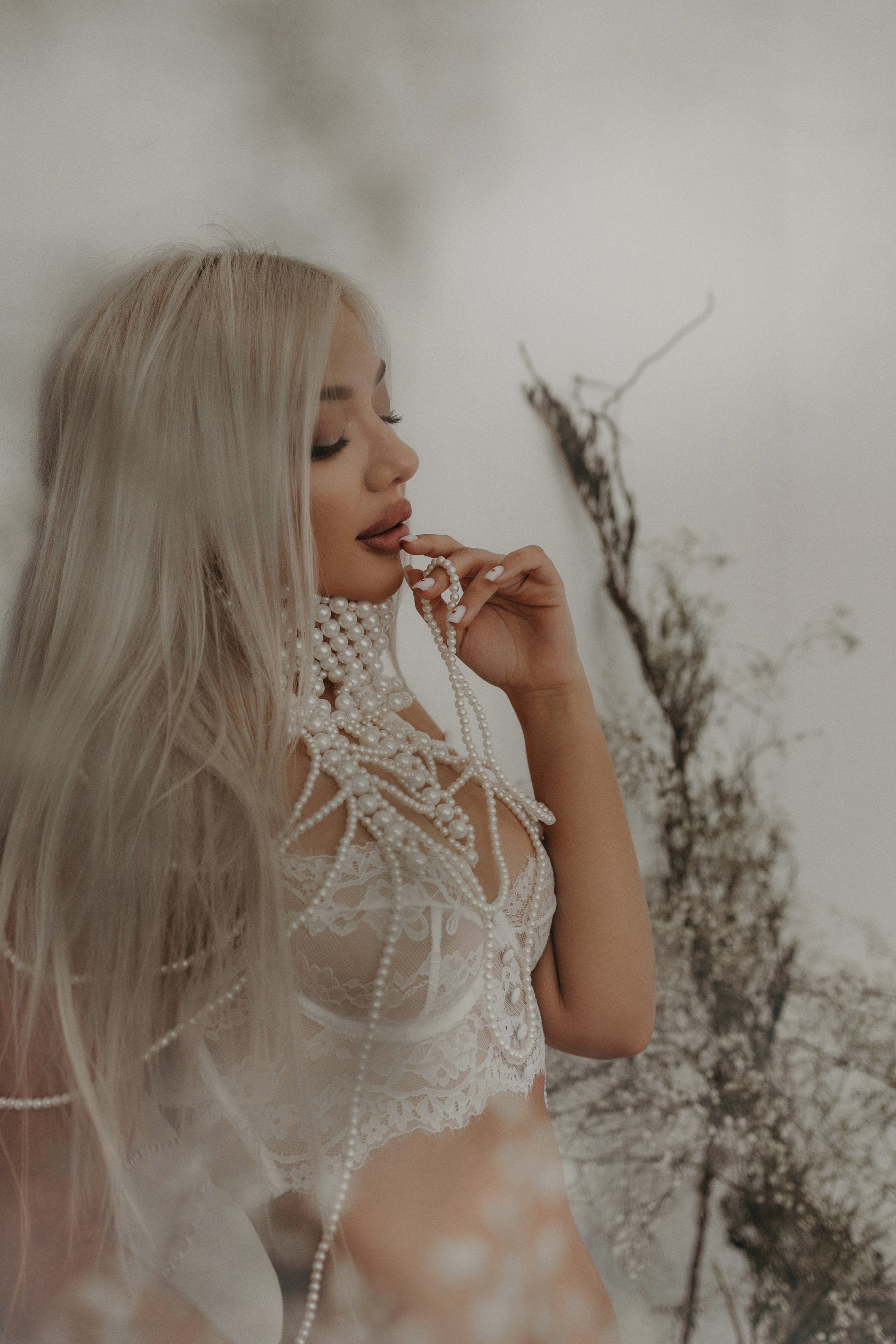 Анна. Жемчуг. Фотограф Ксения Железникова