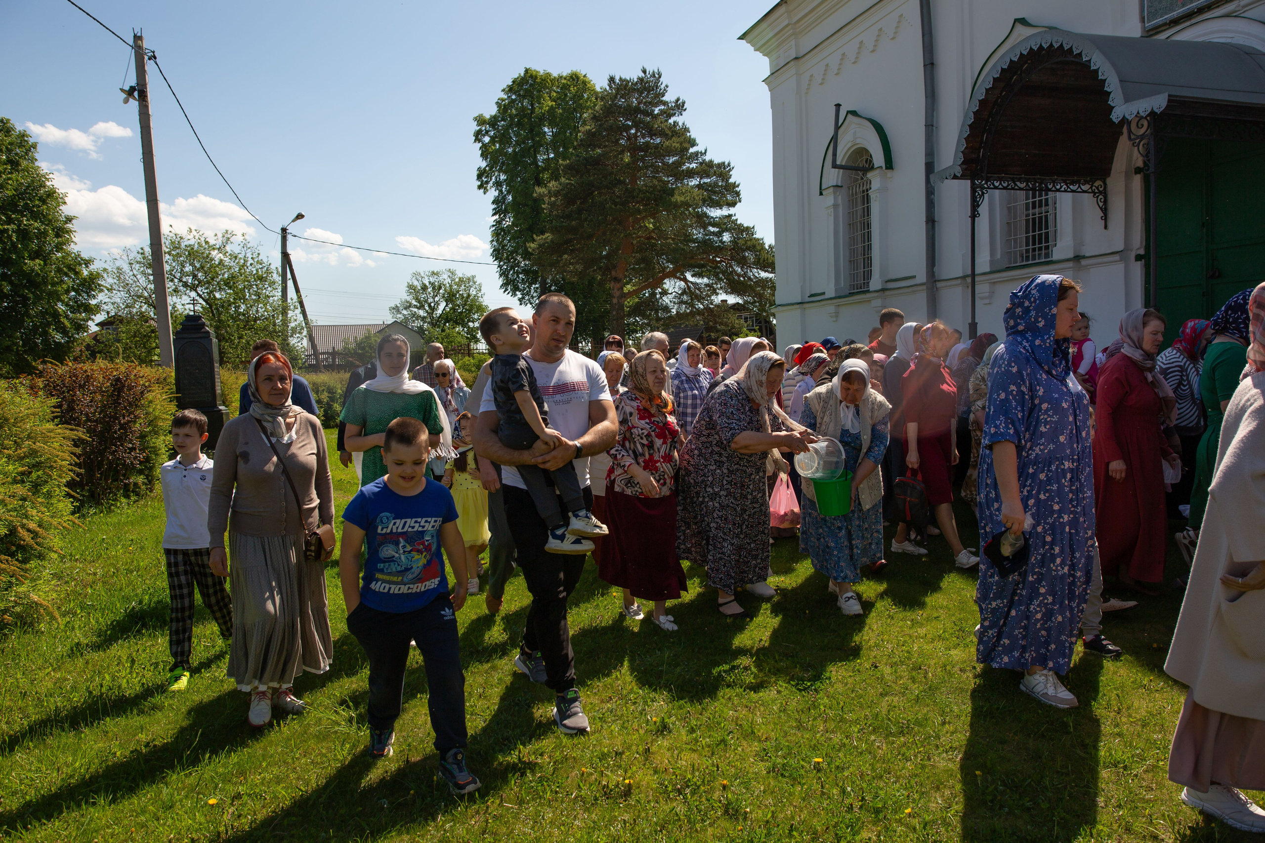 Крестный ход с Ашитково Воскресенский храм. Семейный и детский фотограф Анна Петракова