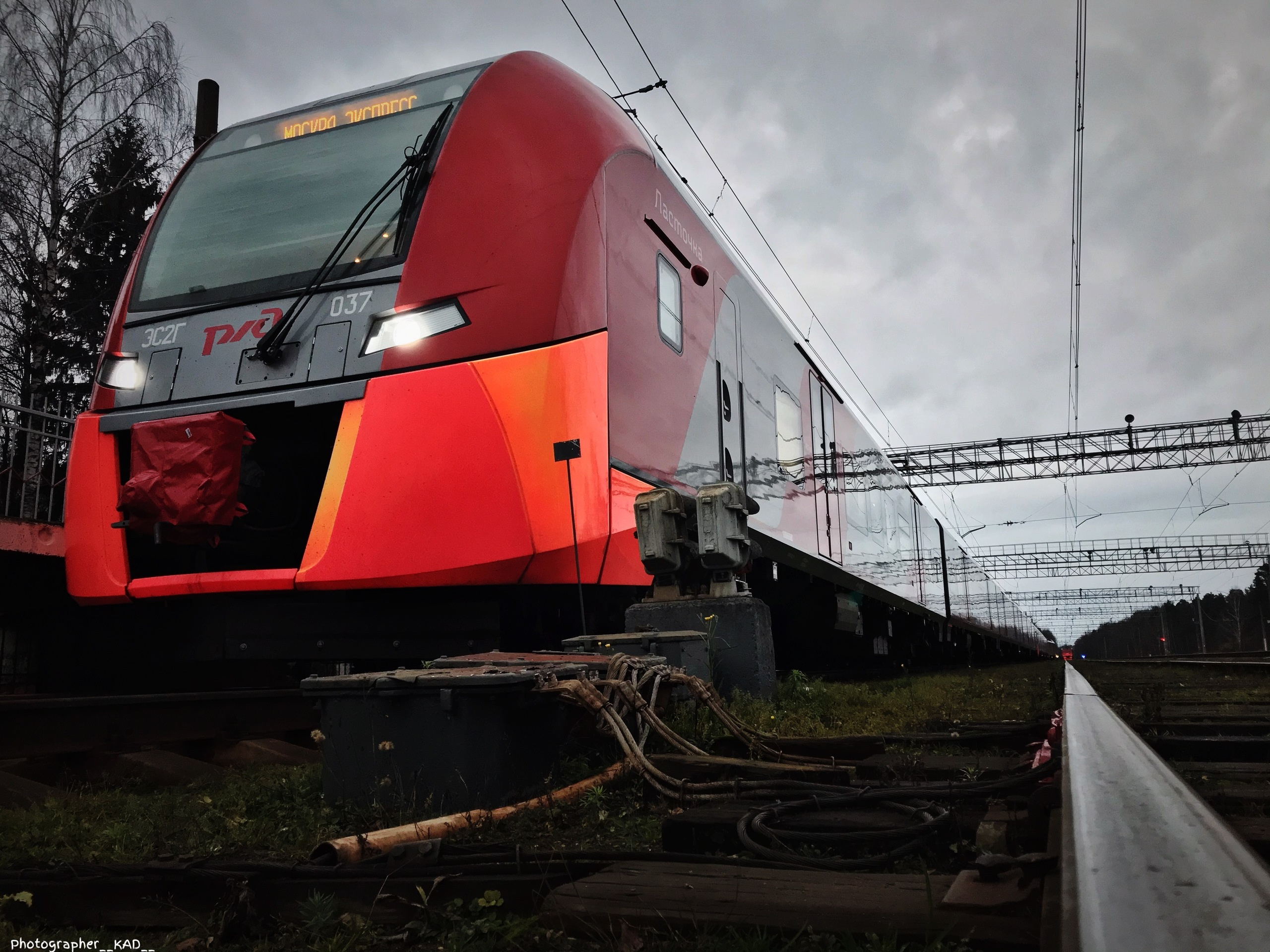 Железная дорога. Photographer K.A.D