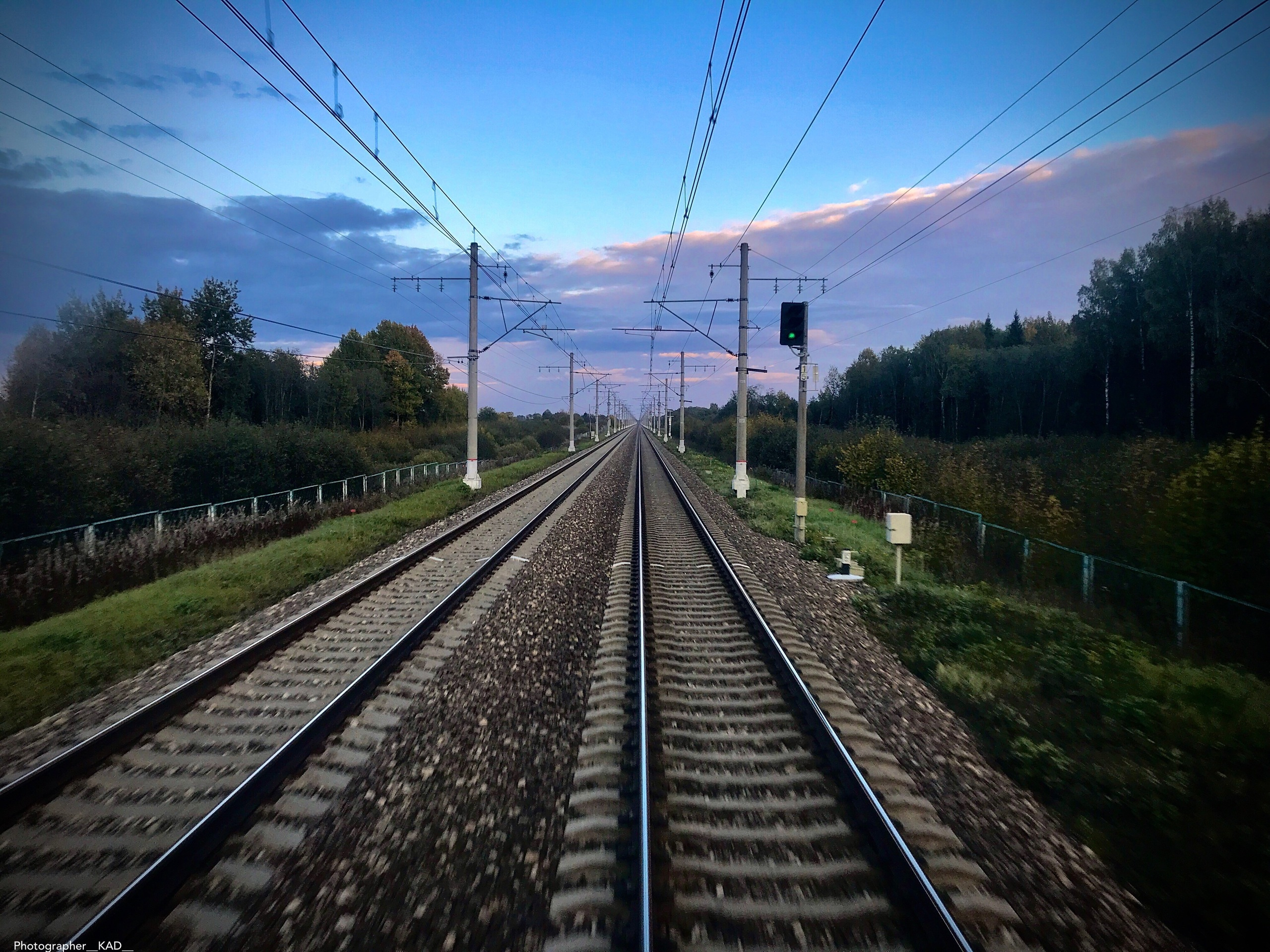 Железная дорога. Photographer K.A.D