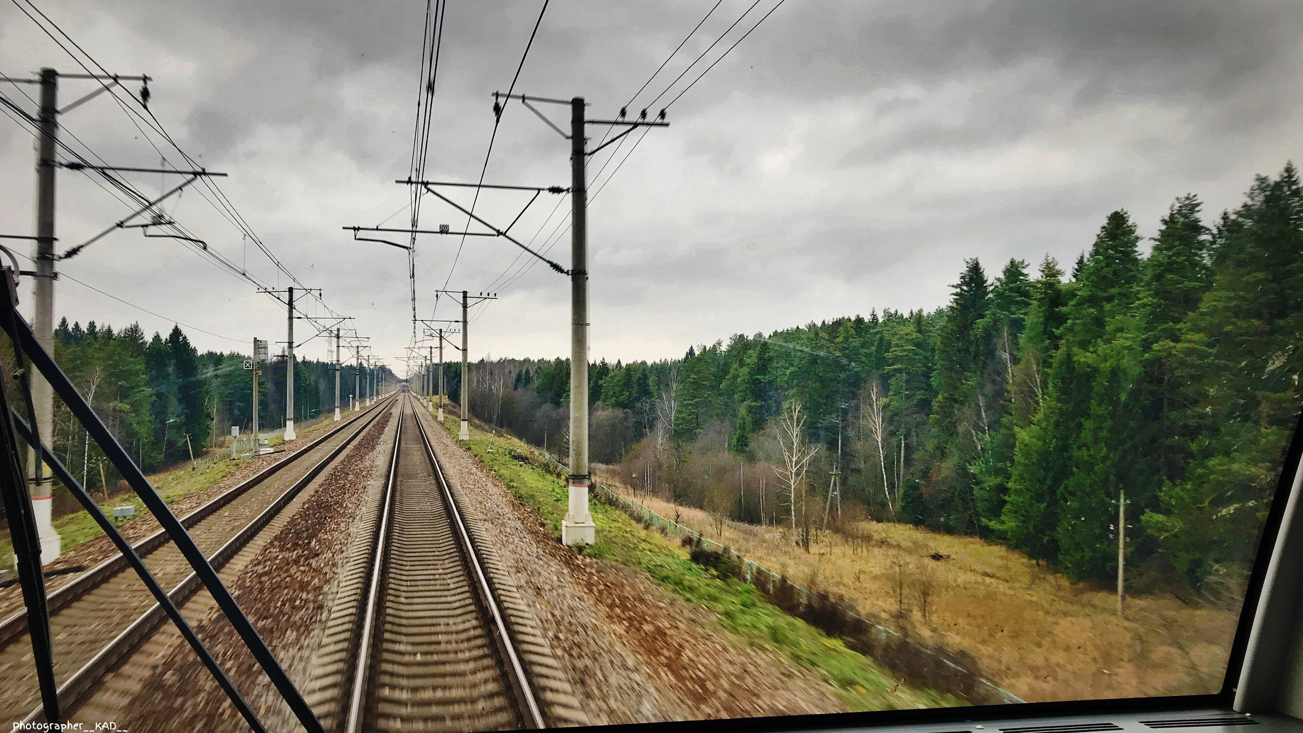 Железная дорога. Photographer K.A.D