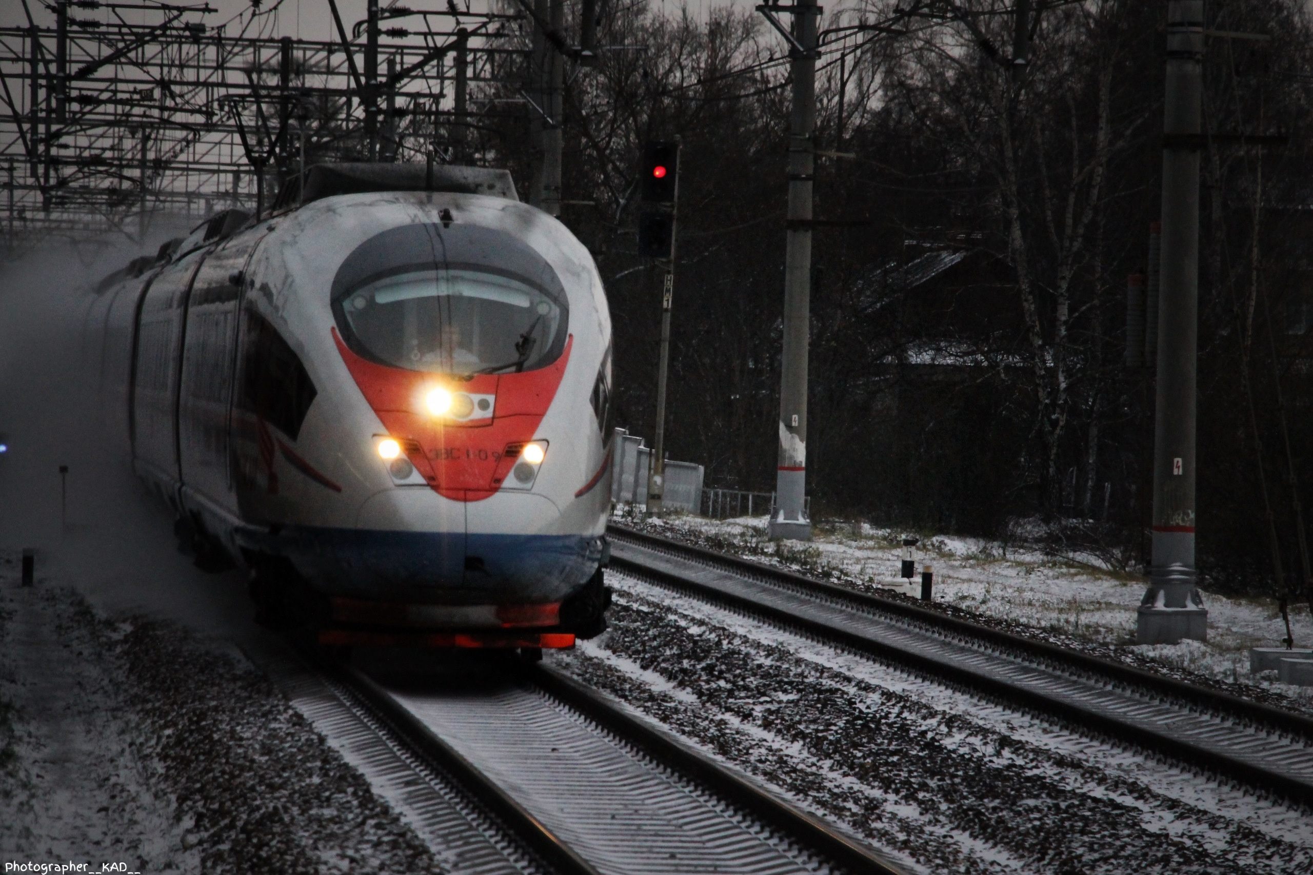 Железная дорога. Photographer K.A.D