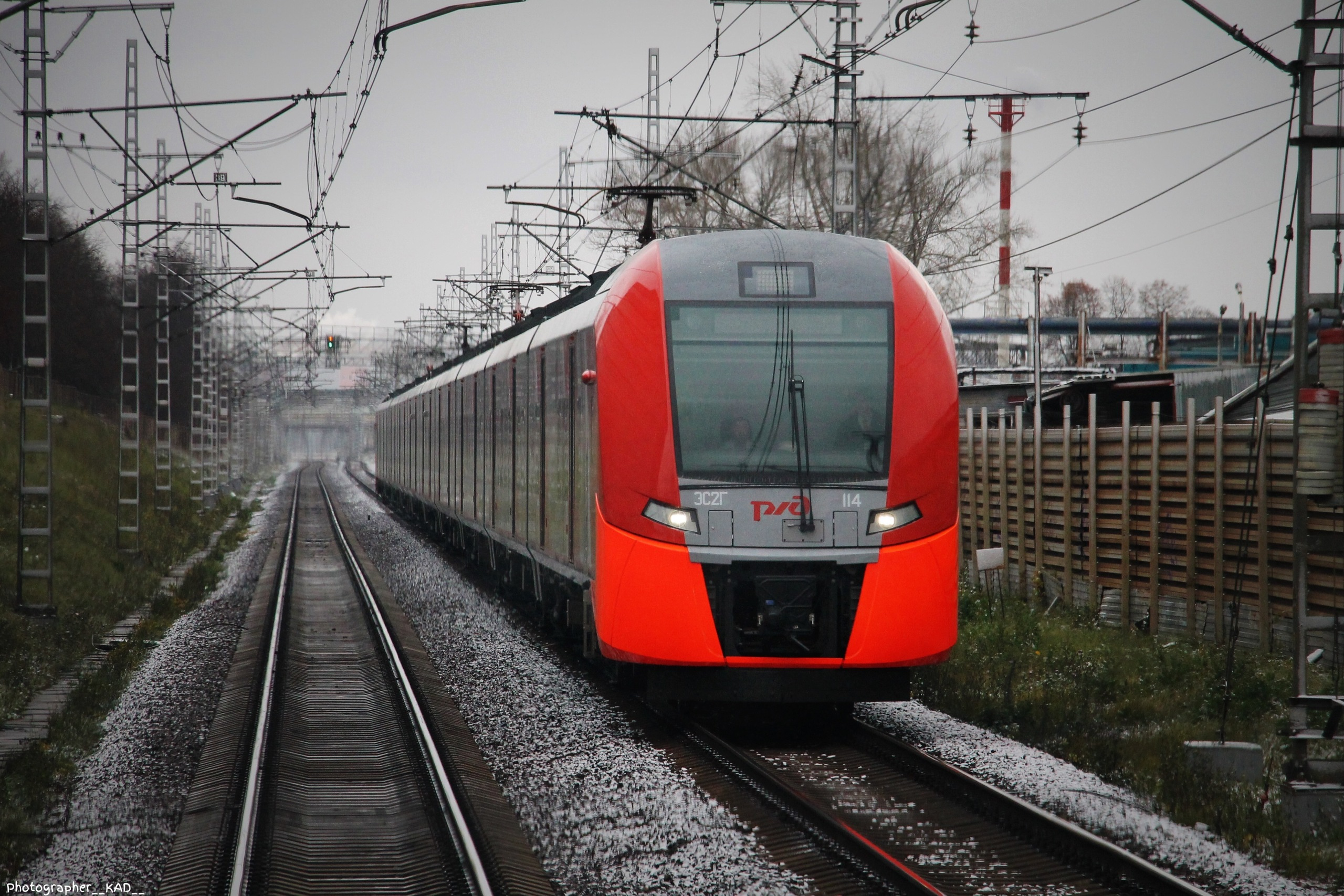 Железная дорога. Photographer K.A.D