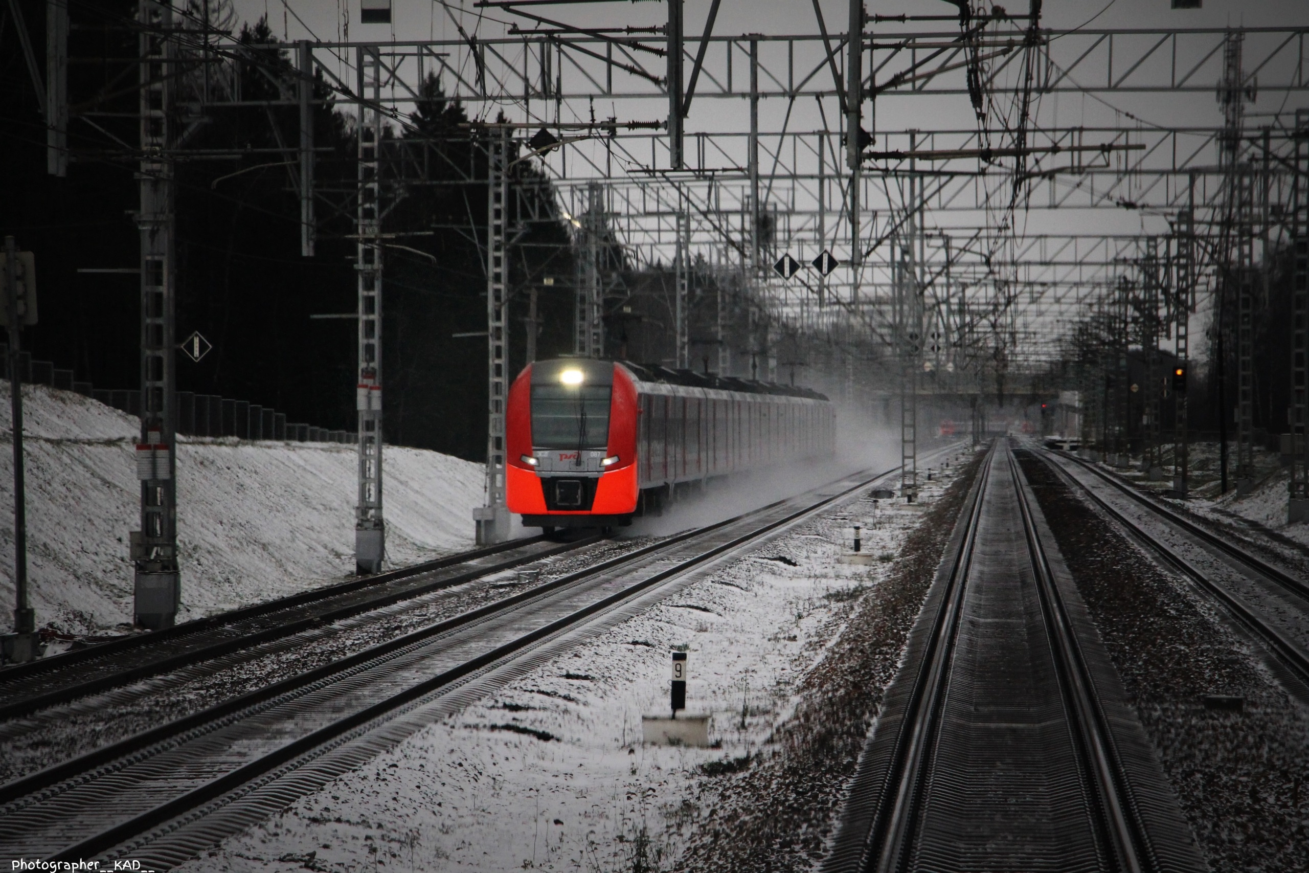 Железная дорога. Photographer K.A.D