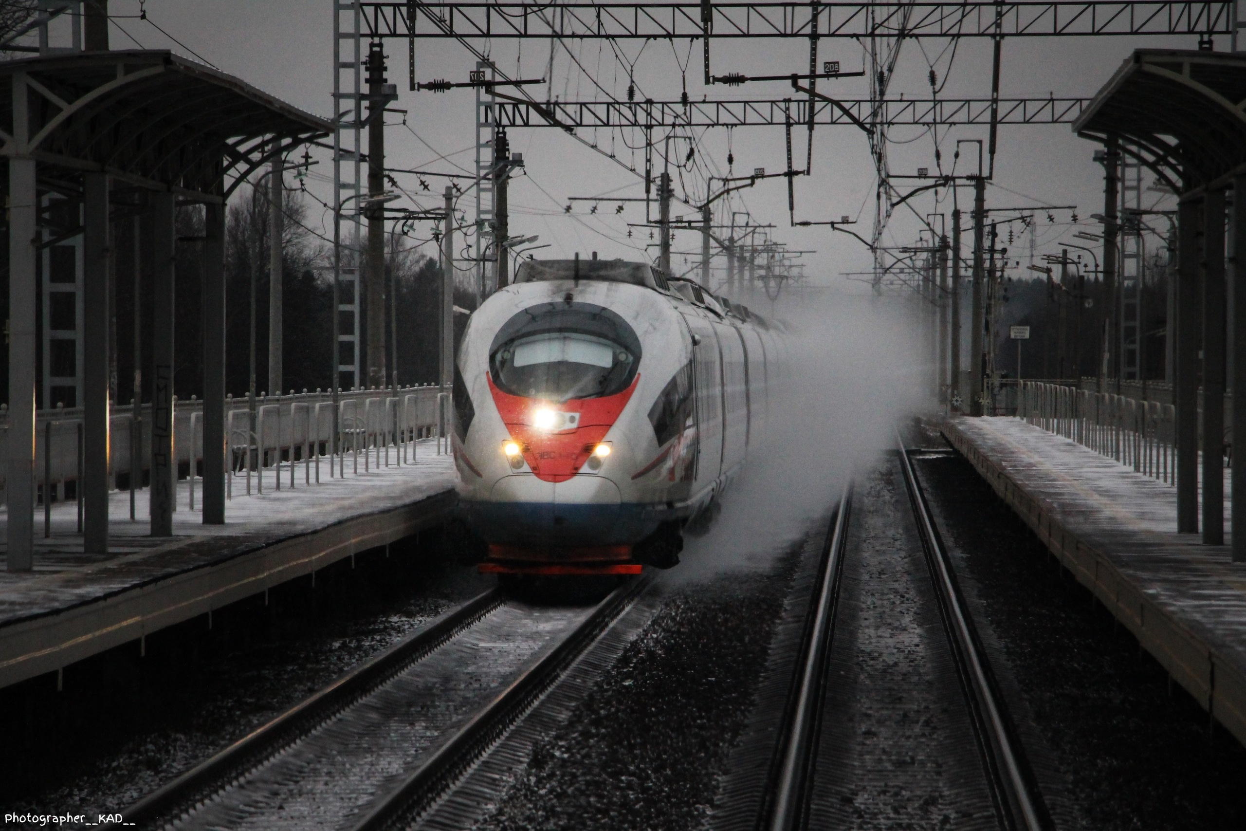 Железная дорога. Photographer K.A.D