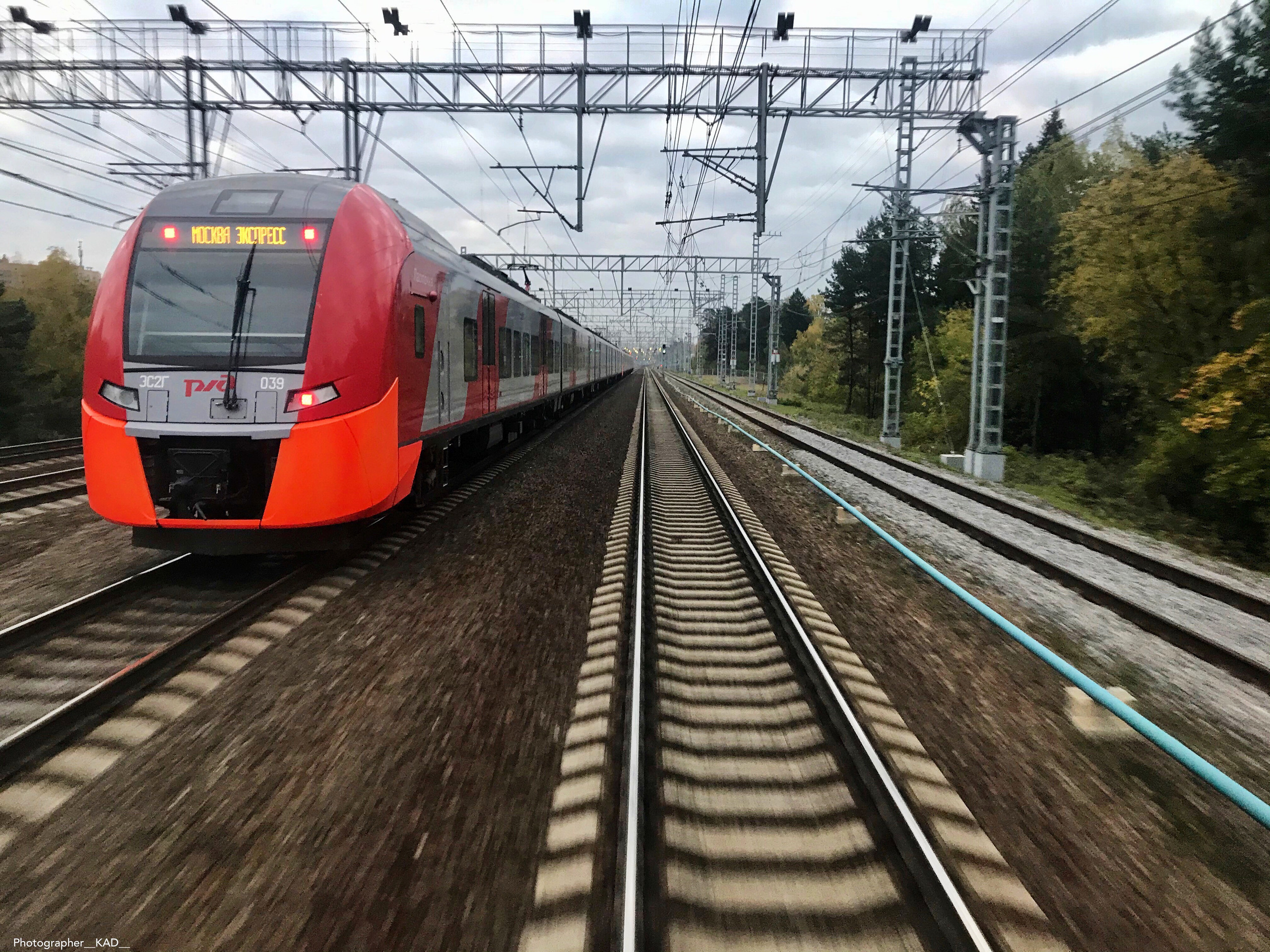 Железная дорога. Photographer K.A.D