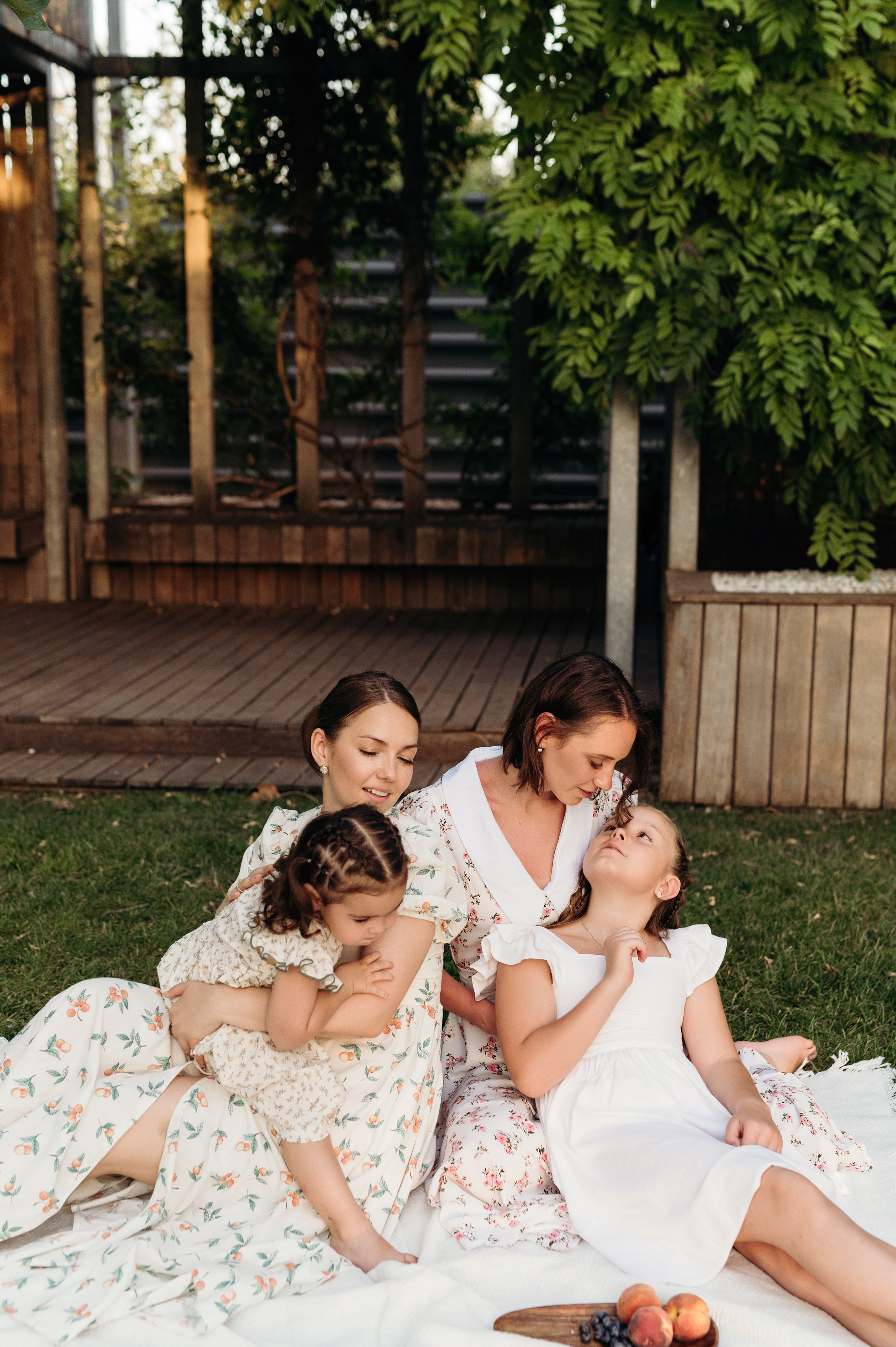 Катя с семьей. Фотограф в Краснодаре Скубицкая Альбина