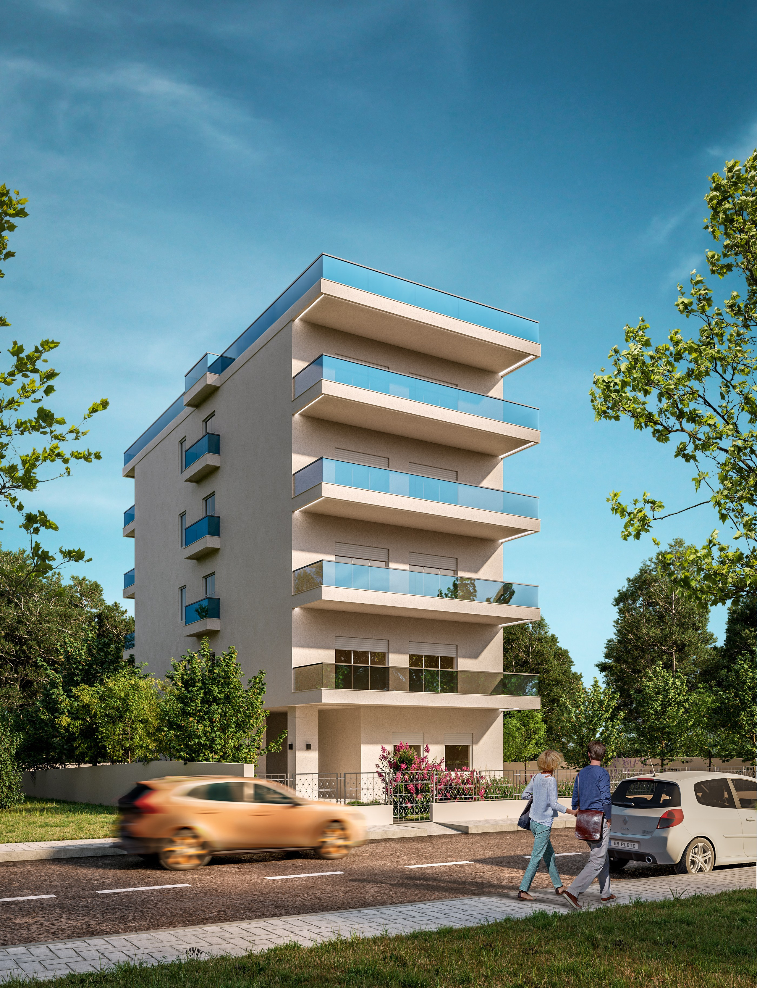 Renovation building, Greece