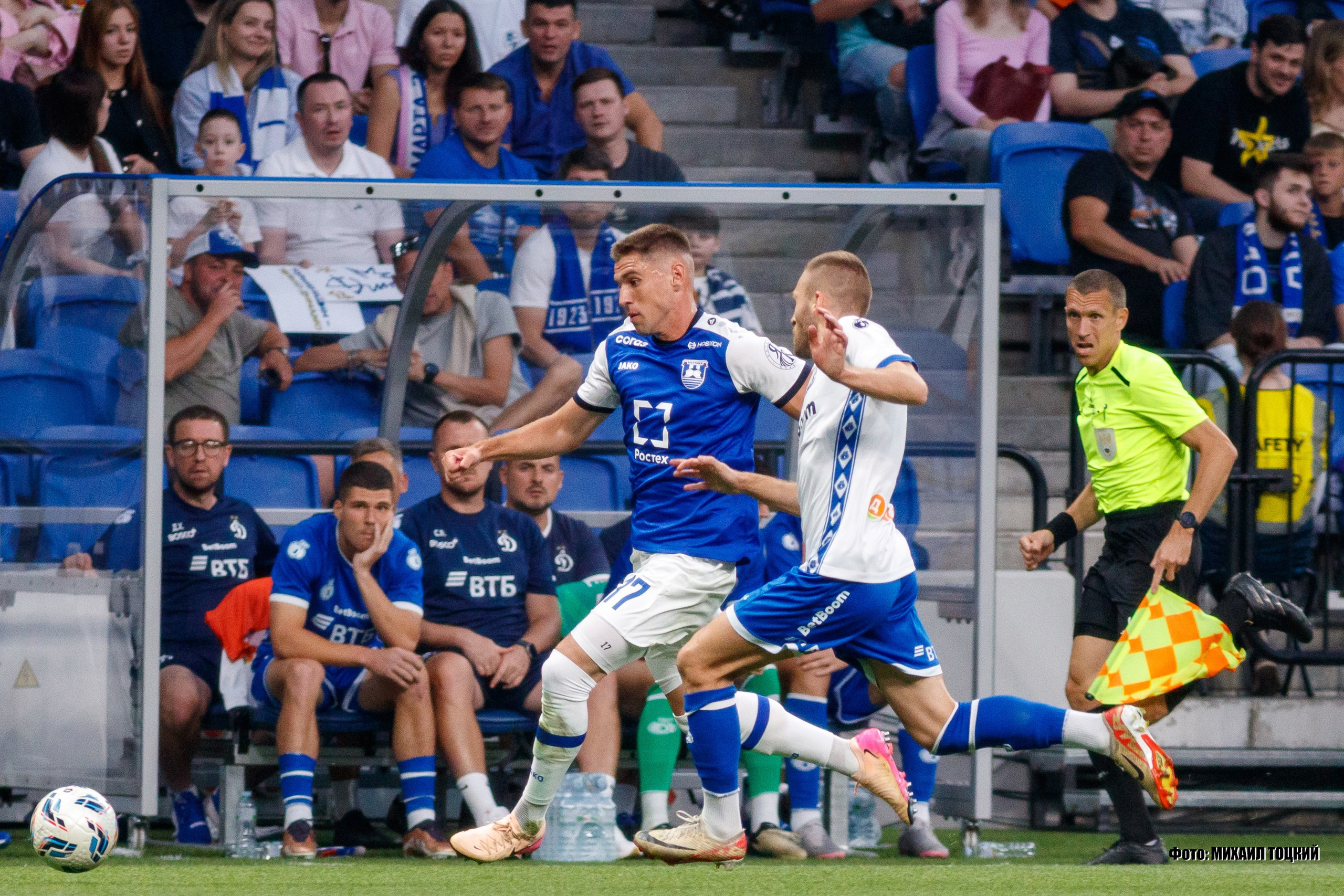 Фоторепортаж. РПЛ 1 тур. Динамо — Балтика. Михаил Тоцкий портретный и репортажный фотограф в Москве