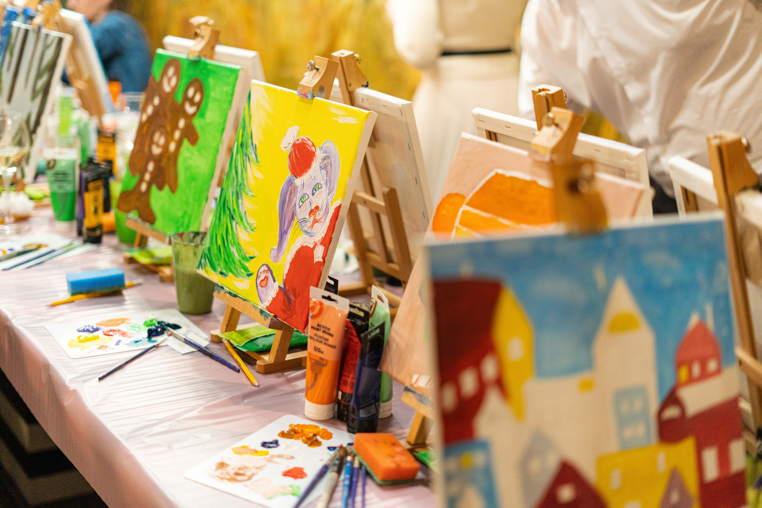 Корпоратив Teach Me Art 2. Портретный фотограф в Москве и Санкт-Петербурге Арина Чех