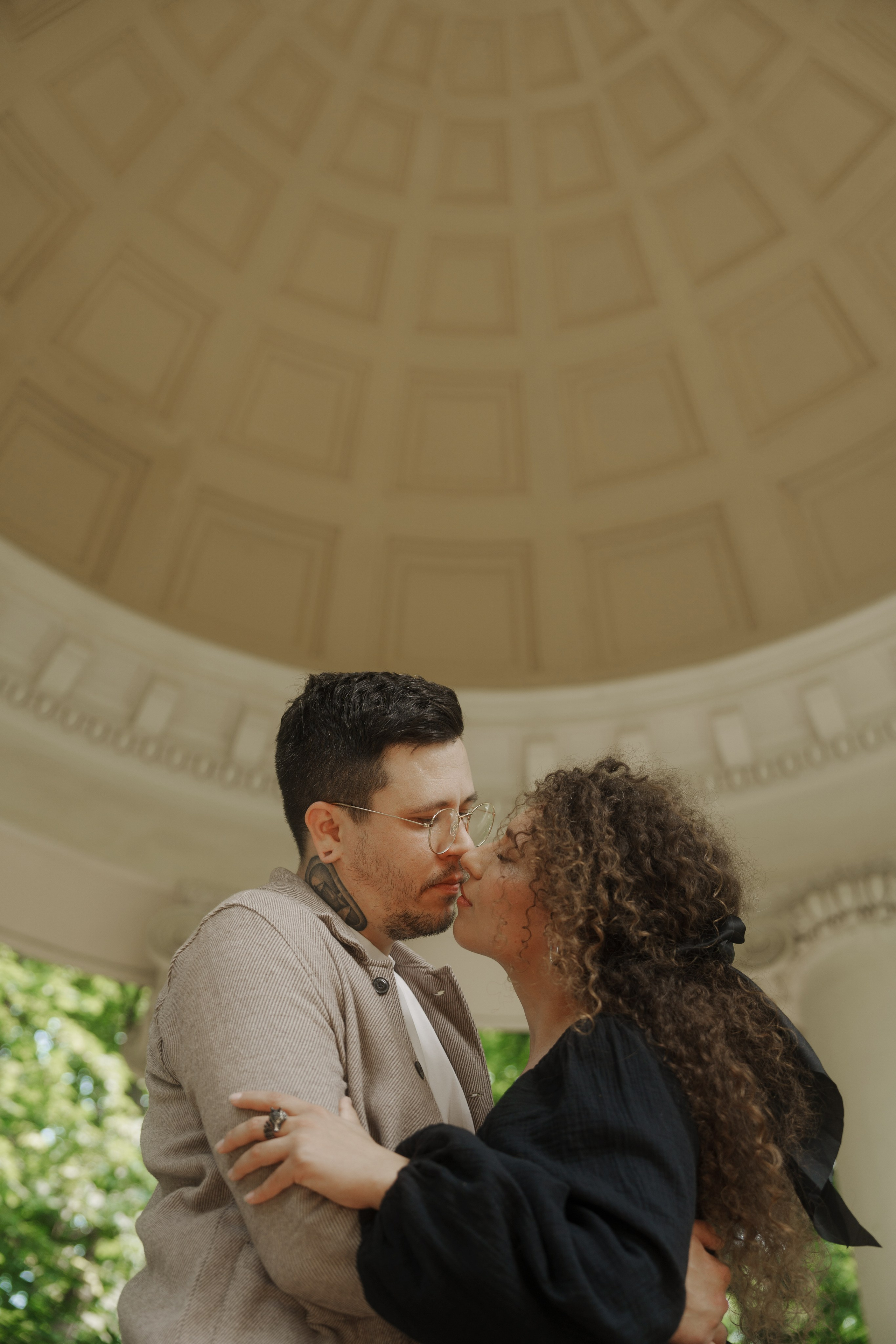 Love Story Олега и Майи в Московском парке. Саша Потапкин Фотограф. Сочи, Екатеринбург, Москва