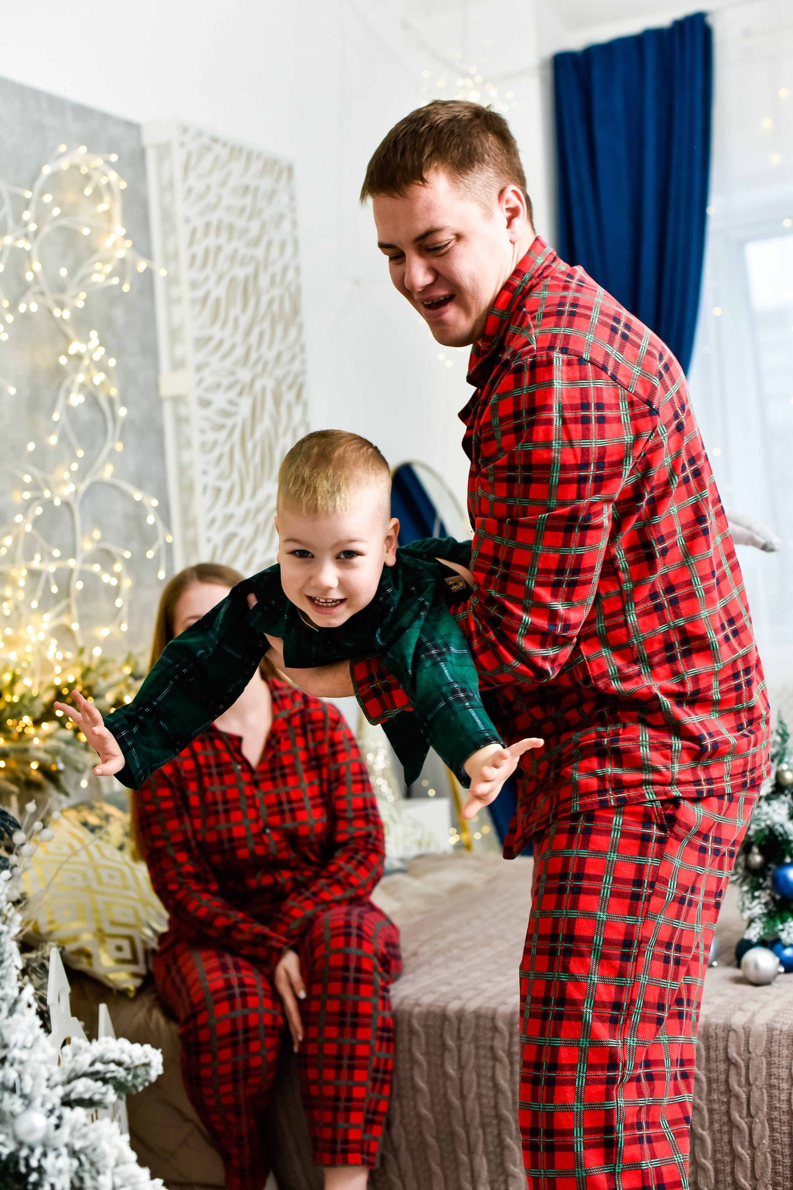 Семья Анны, Сергея и Вовочки