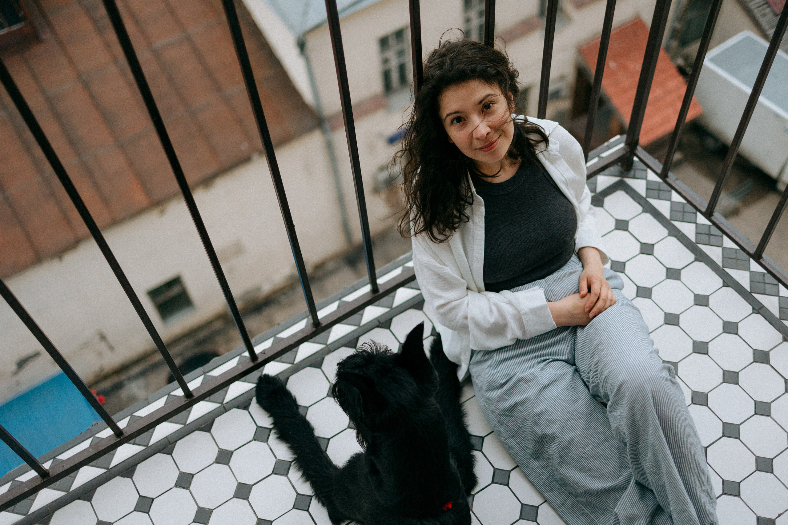 Умбра и Даша. Фотограф анималист Анастасия Пикей