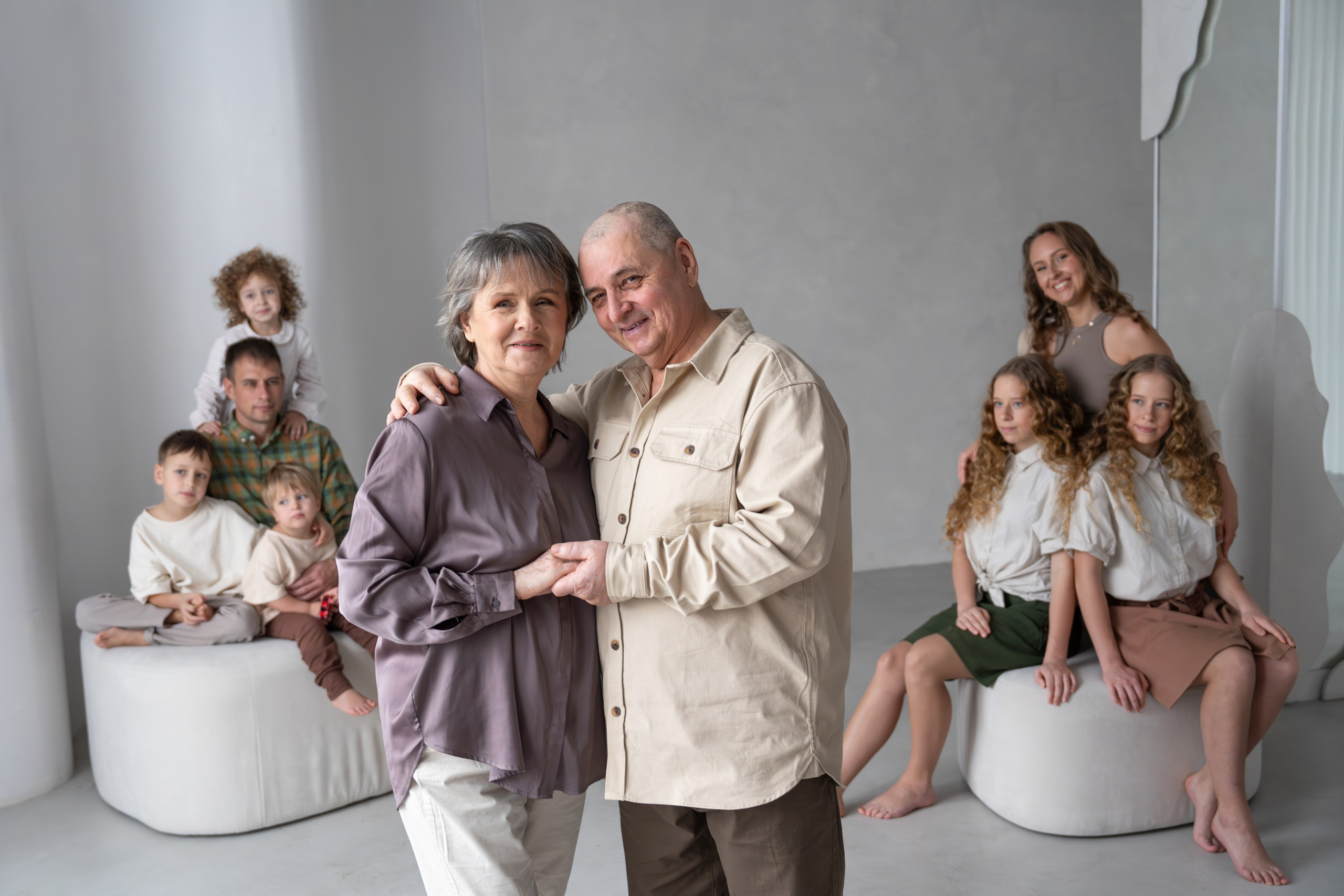 Семейная фотоистория в студии / у вас дома. Главная