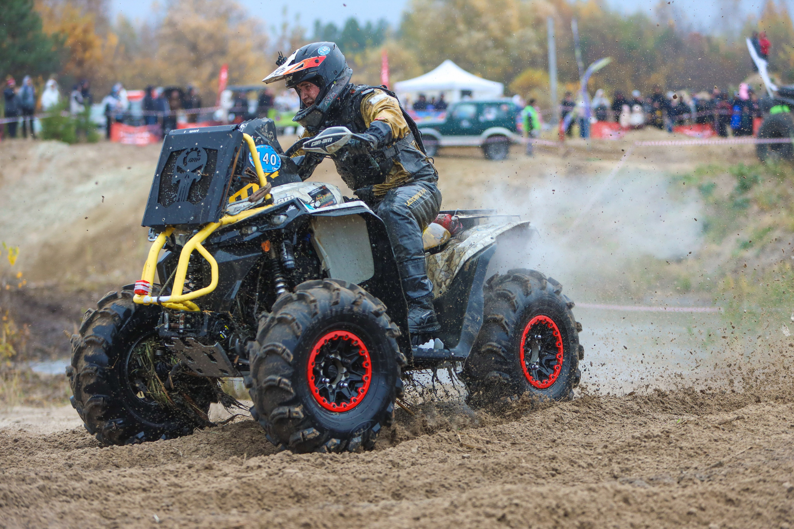 Гонки на квадроциклах Грязевое кольцо. Спортивный фотограф в Самаре